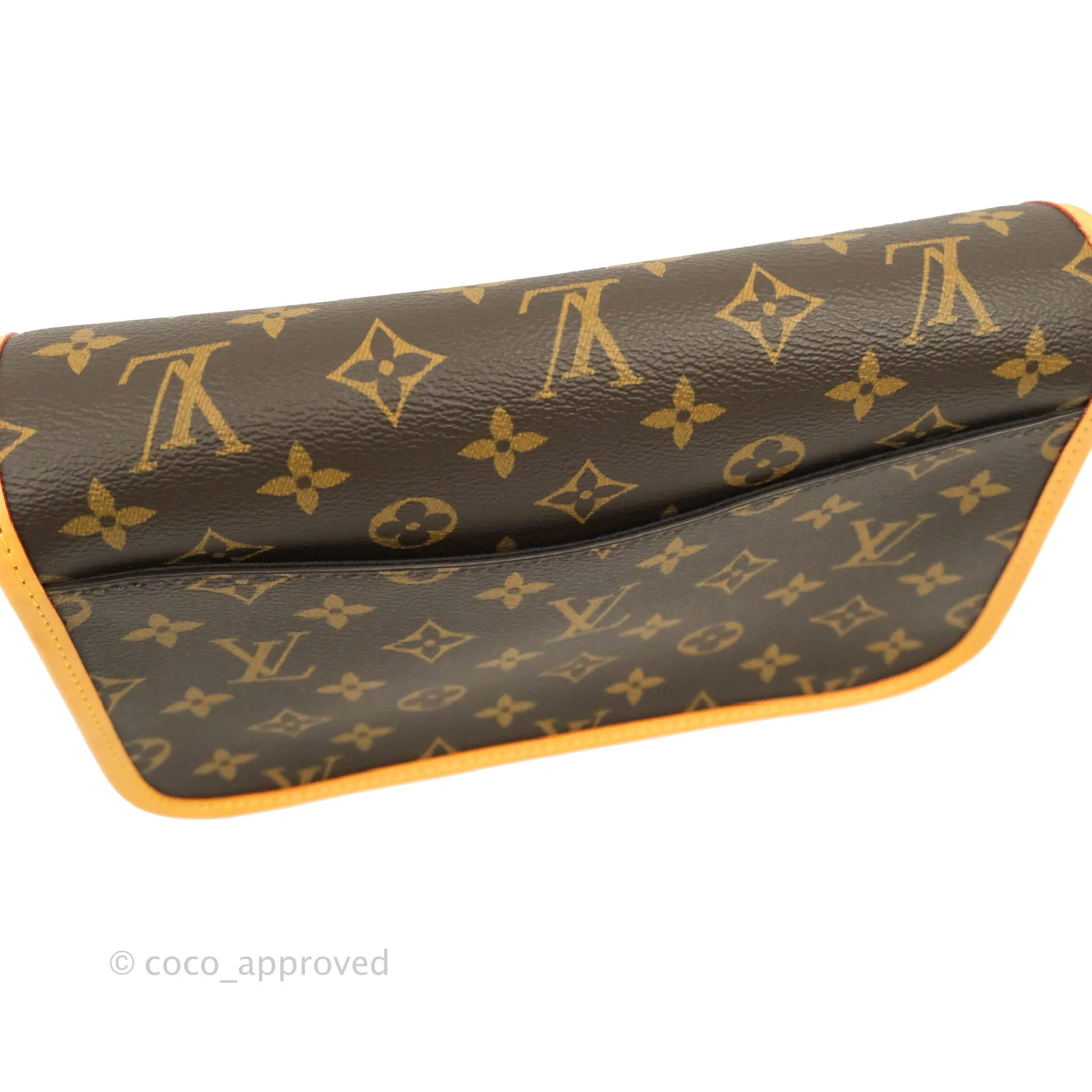 Louis Vuitton Diane Satchel Monogram Canvas with Jacquard Strap