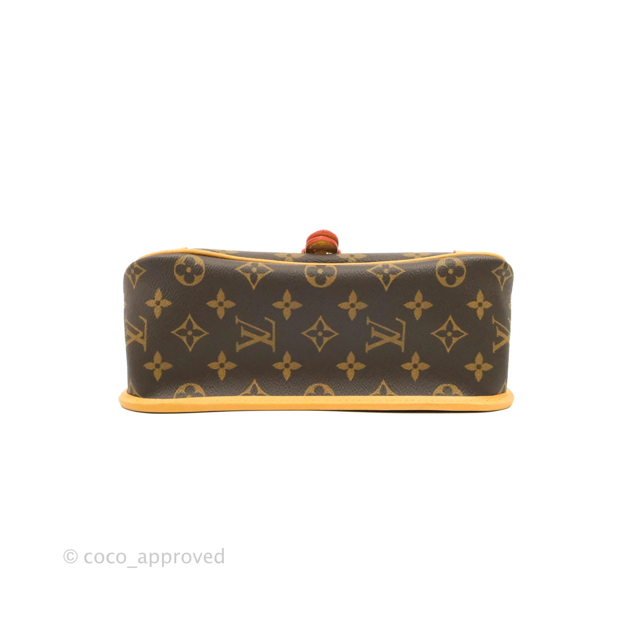 Louis Vuitton Diane Satchel Monogram Canvas with Jacquard Strap