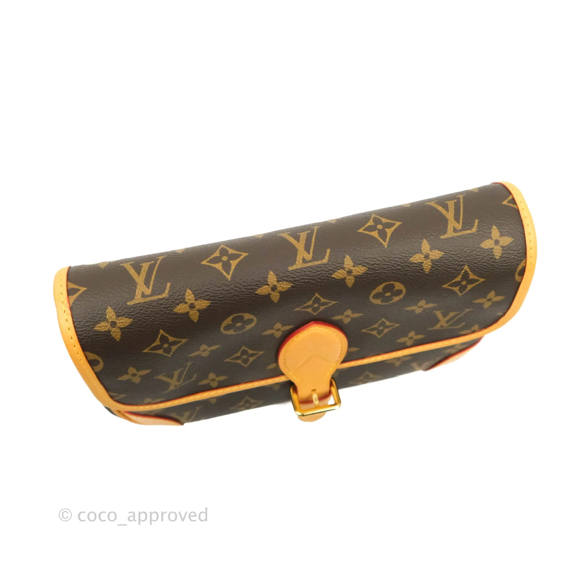 Louis Vuitton Diane Satchel Monogram Canvas with Jacquard Strap