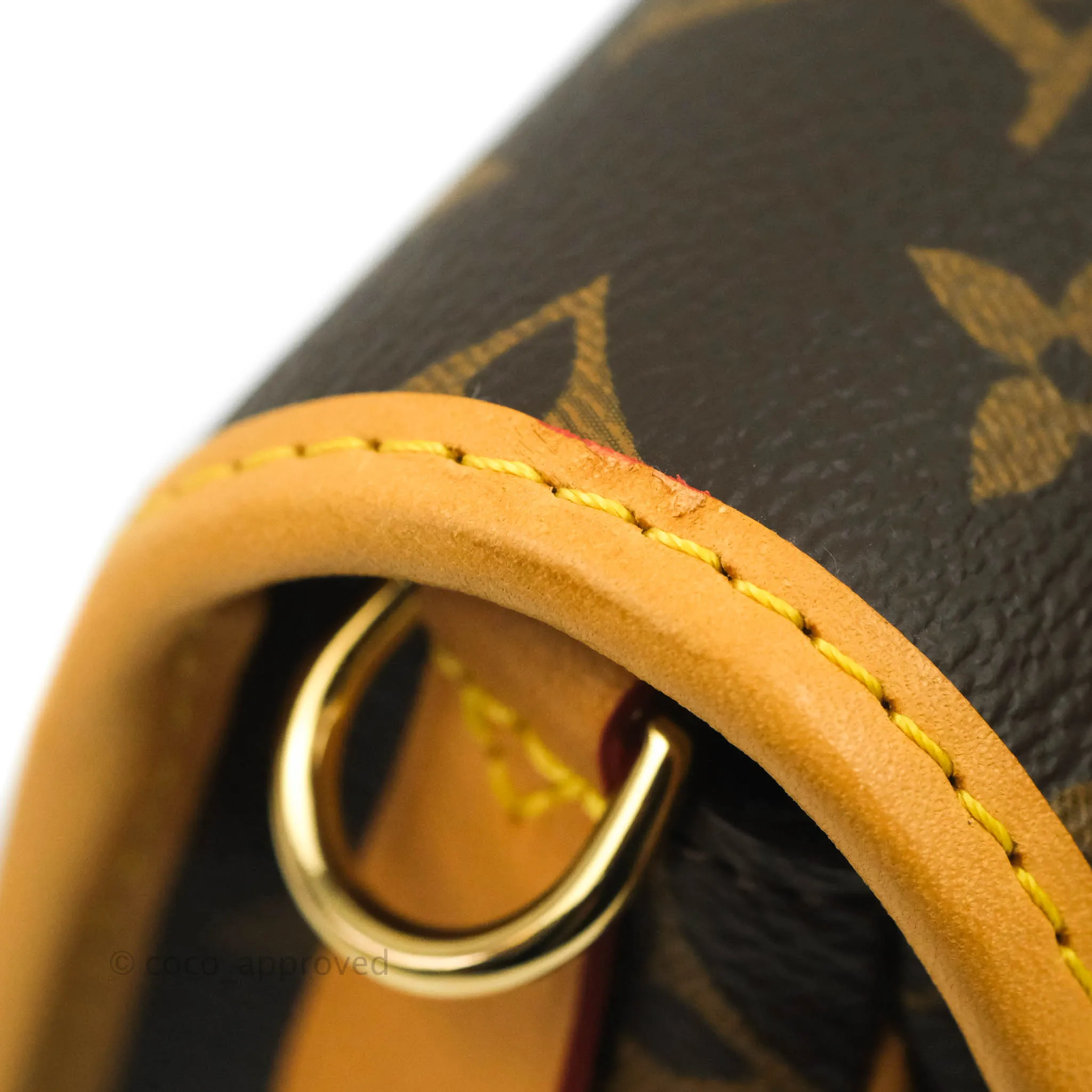 Louis Vuitton Diane Satchel Monogram Canvas with Jacquard Strap