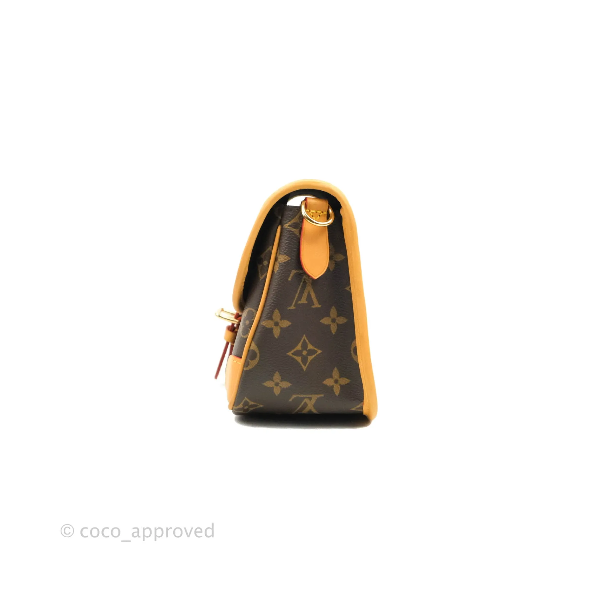 Louis Vuitton Diane Satchel Monogram Canvas with Jacquard Strap