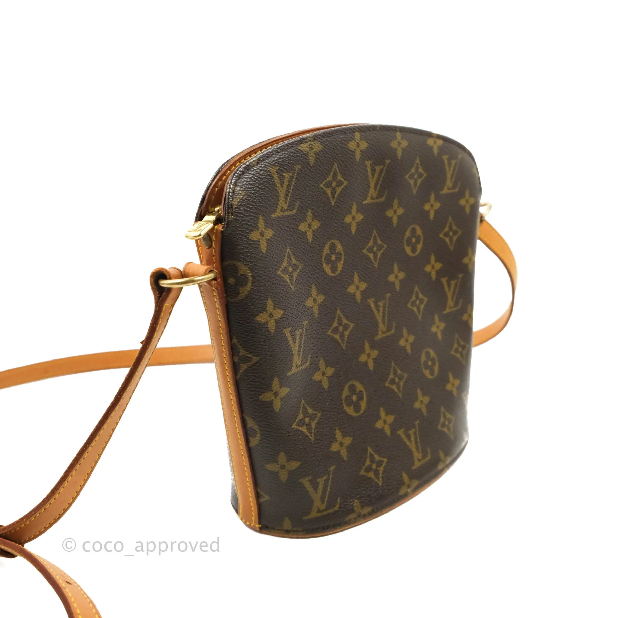 Louis Vuitton Drouot Crossbody Bag Monogram Canvas