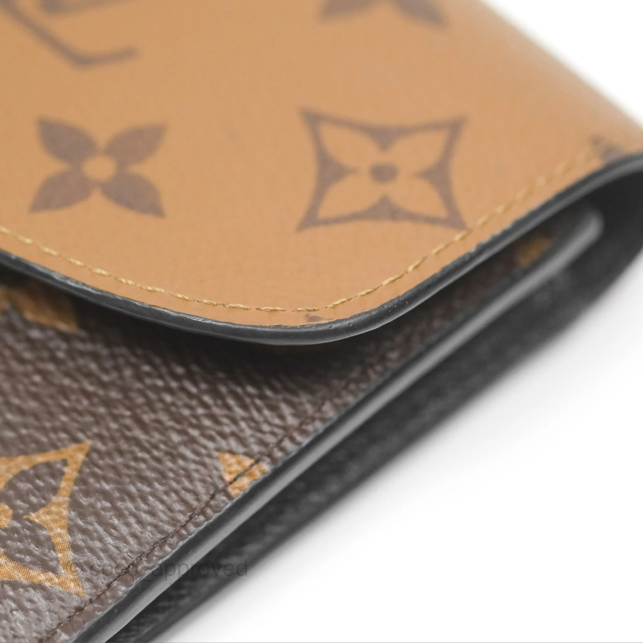 Louis Vuitton Emilie Wallet Monogram Reverse Canvas