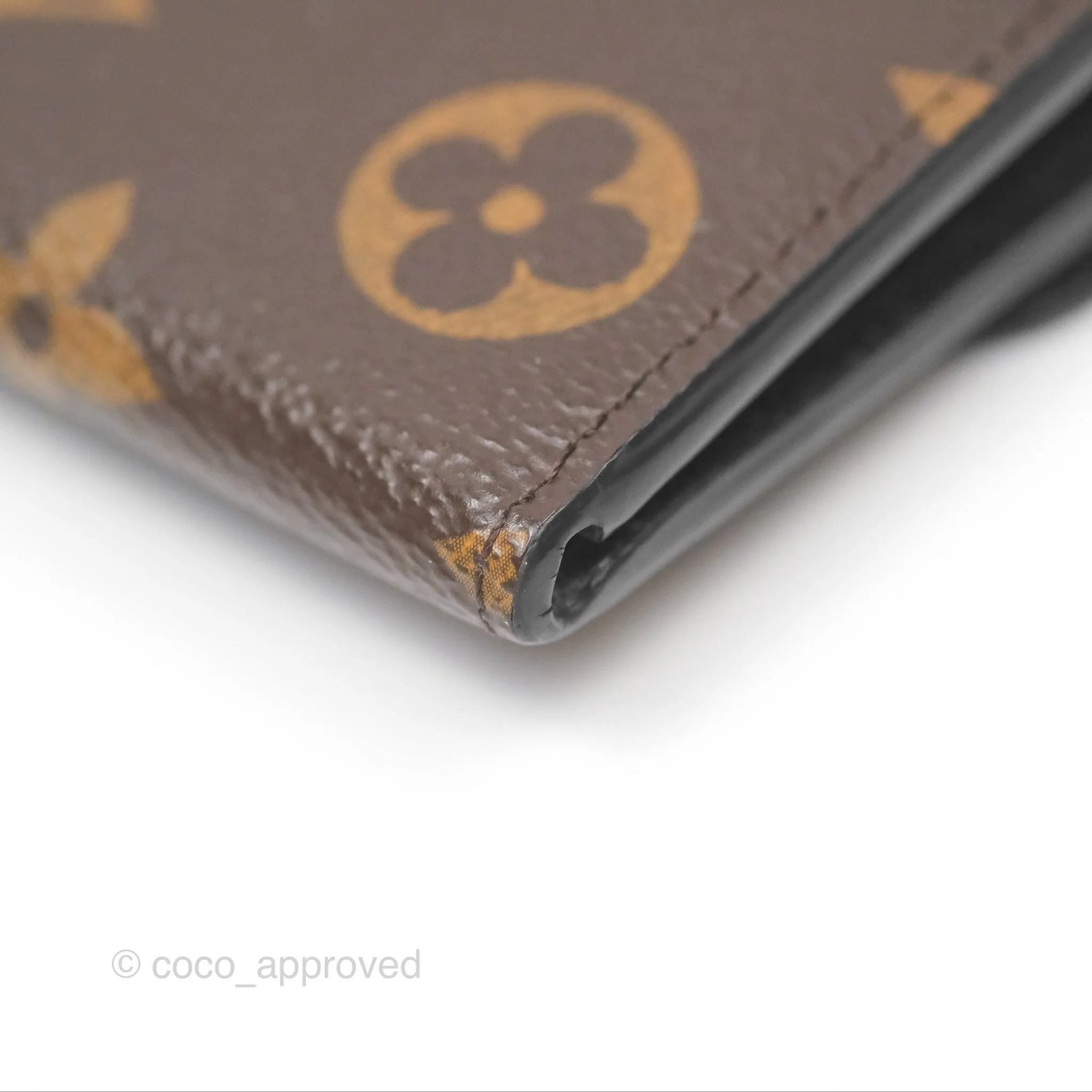 Louis Vuitton Emilie Wallet Monogram Reverse Canvas