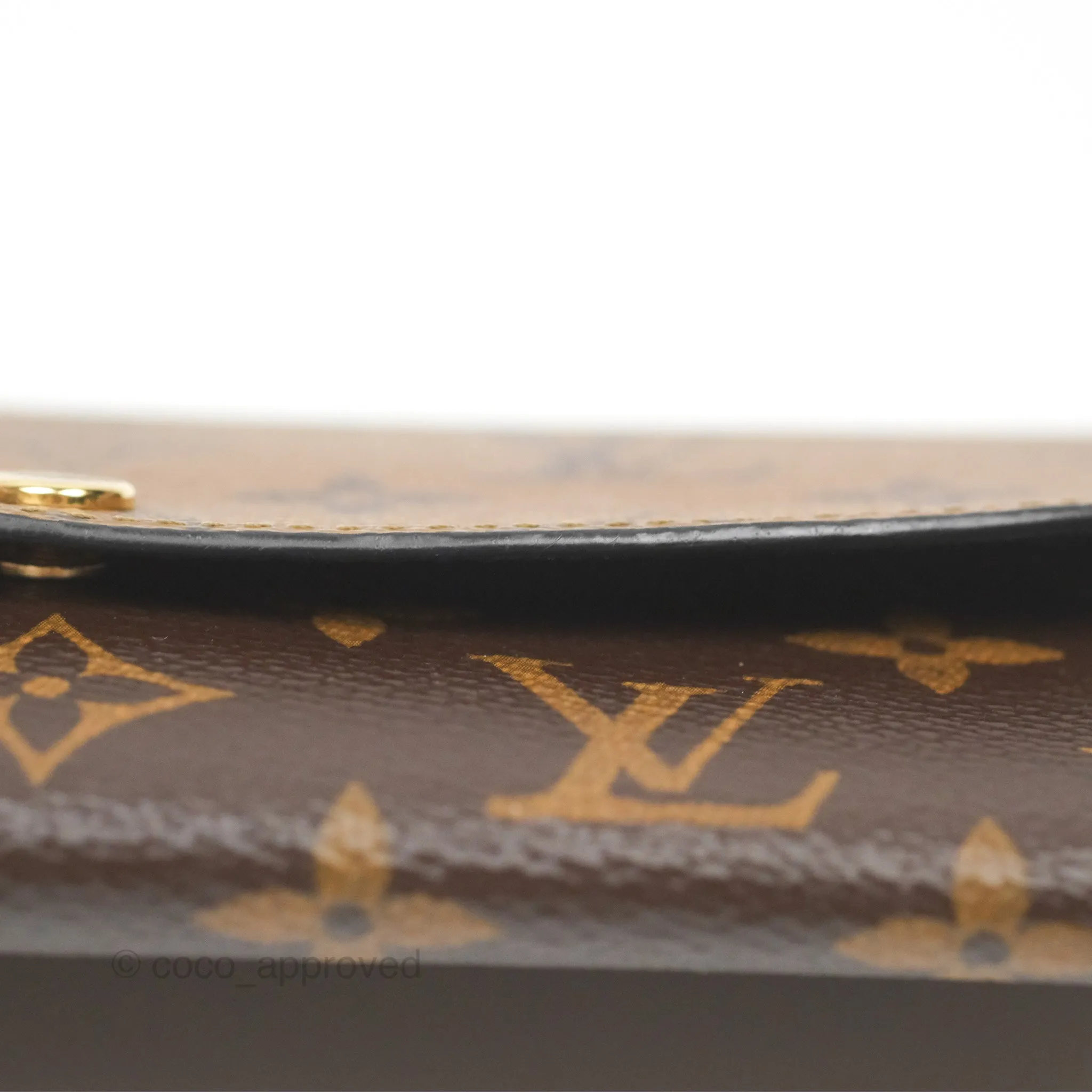 Louis Vuitton Emilie Wallet Monogram Reverse Canvas