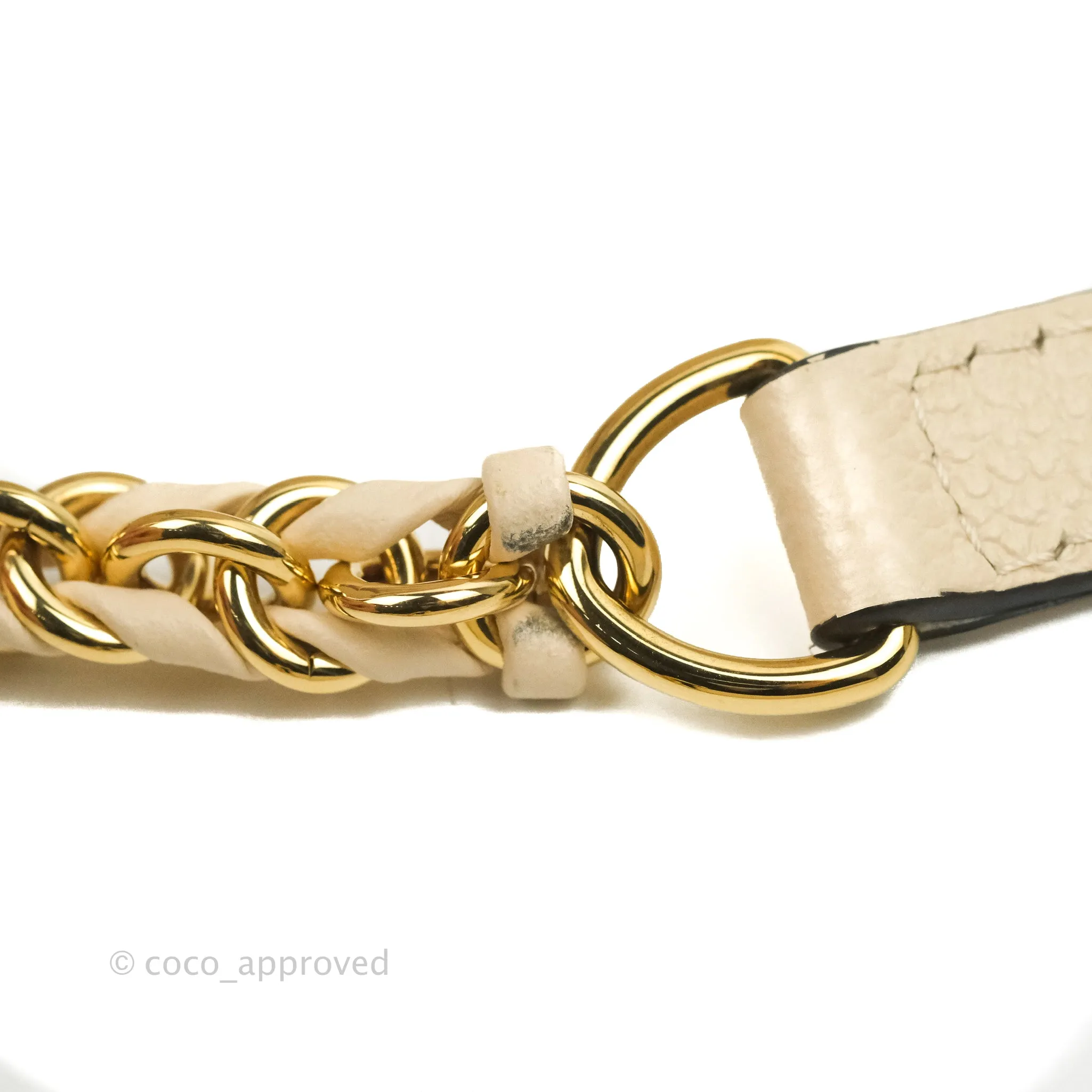 Louis Vuitton Empreinte Monogram Giant Vanity PM Creme Bois De Rose