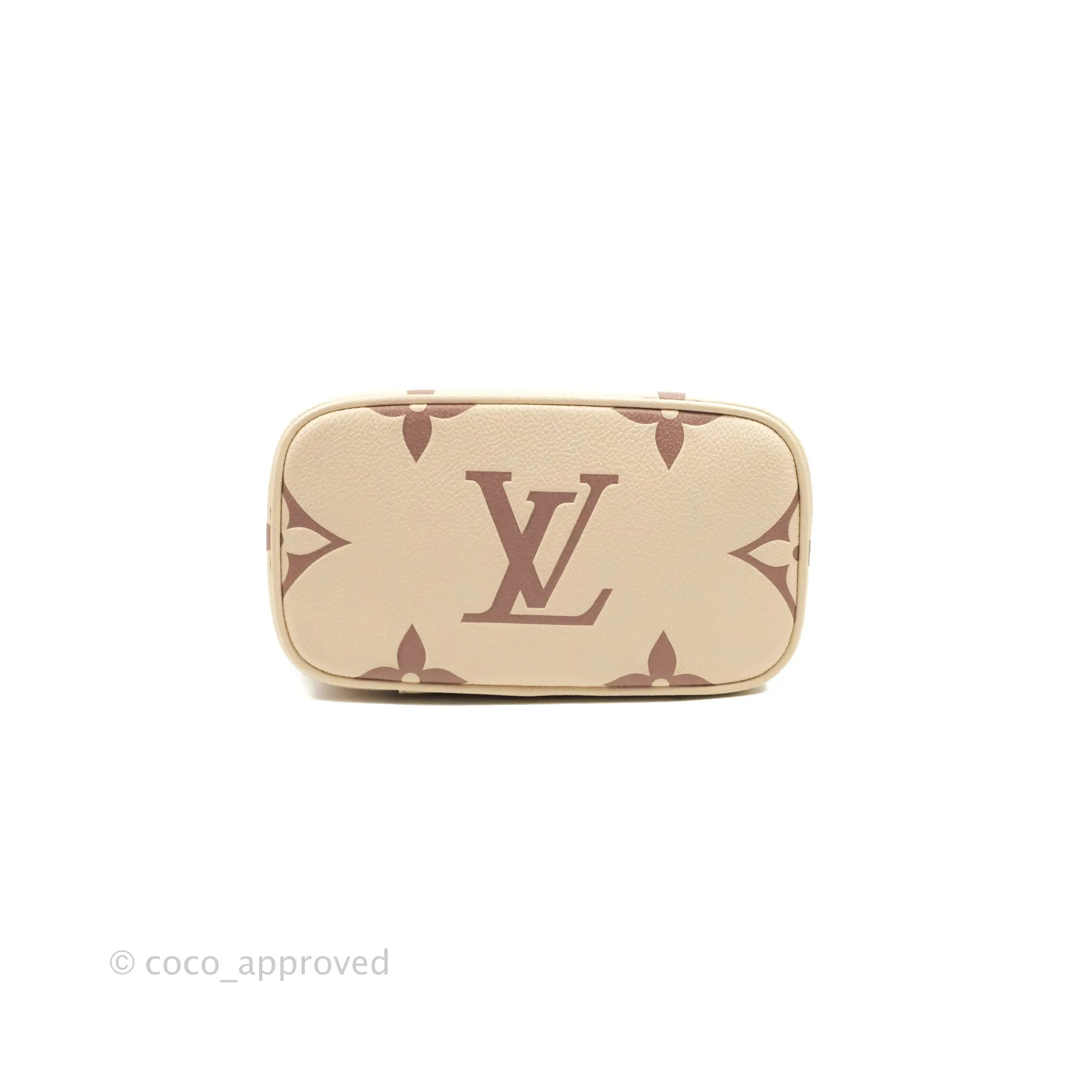 Louis Vuitton Empreinte Monogram Giant Vanity PM Creme Bois De Rose