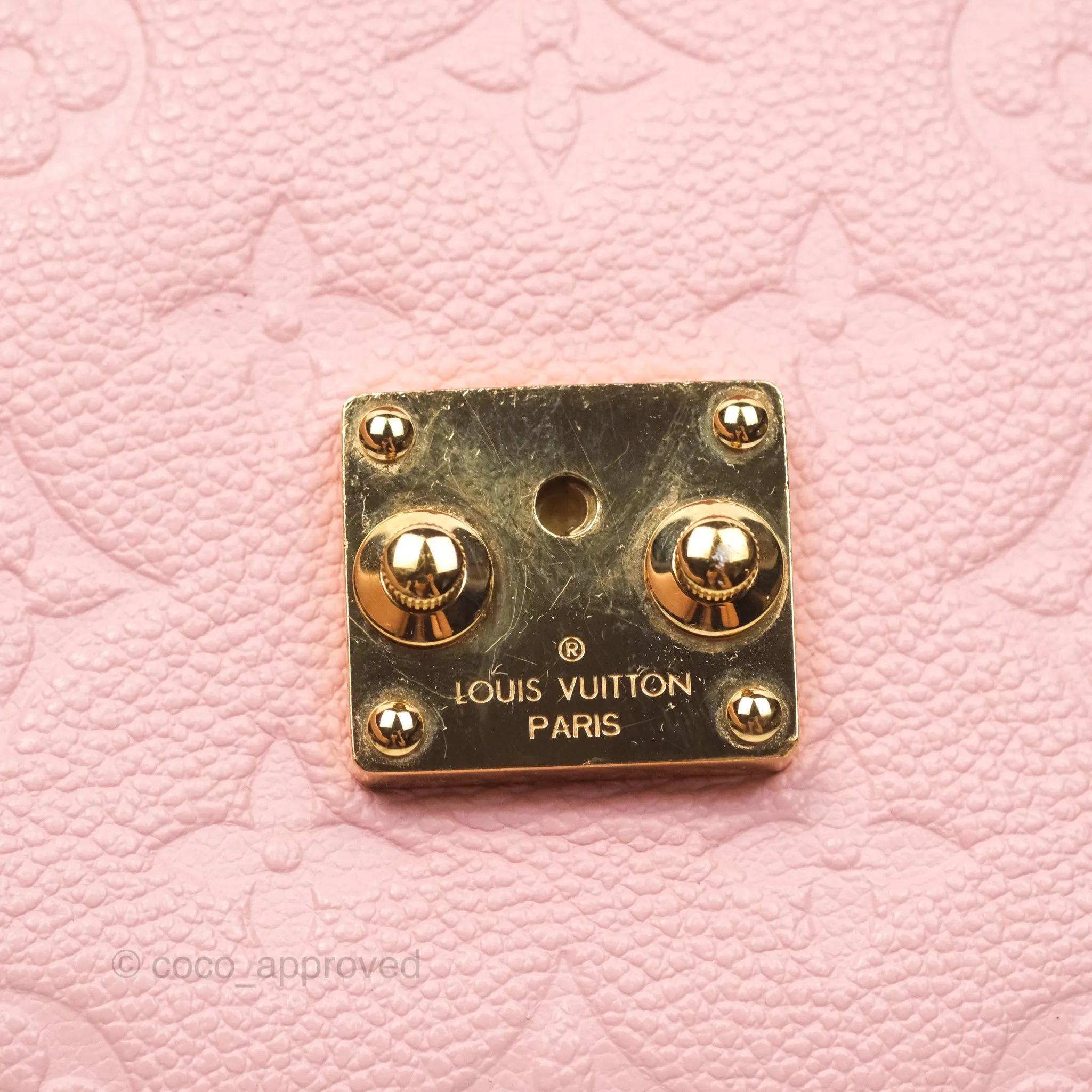 Louis Vuitton Empreinte Pochette Metis Rose Poudre