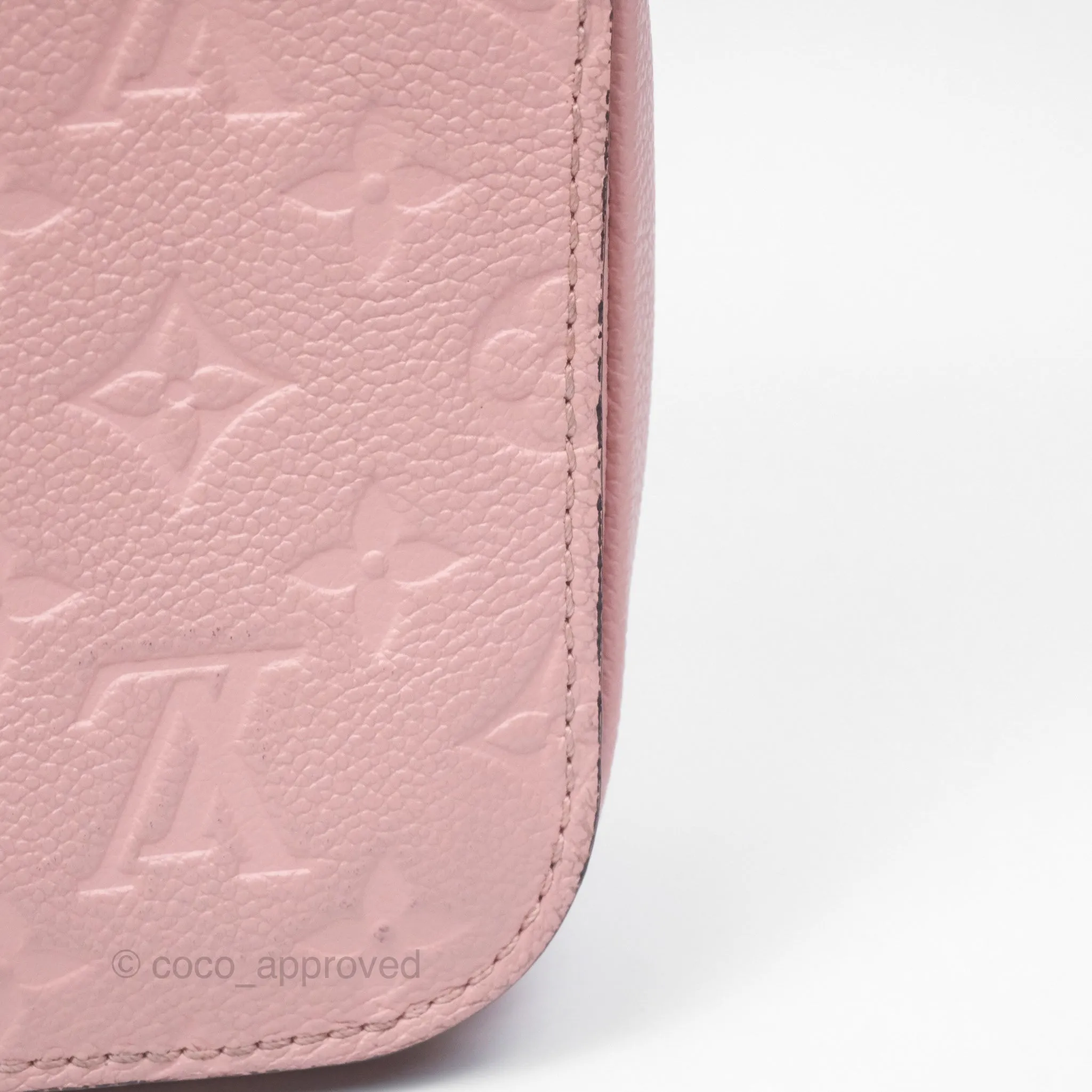 Louis Vuitton Empreinte Pochette Metis Rose Poudre