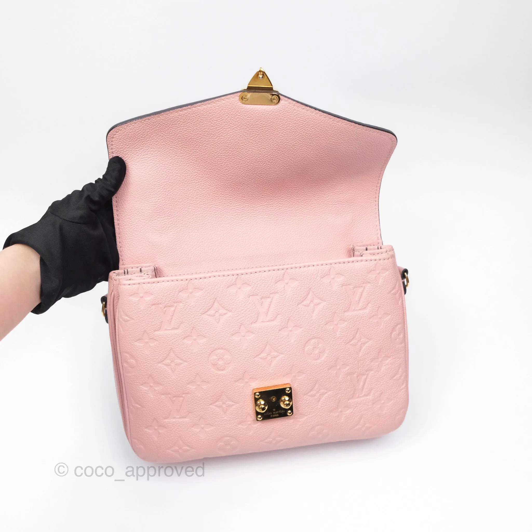 Louis Vuitton Empreinte Pochette Metis Rose Poudre