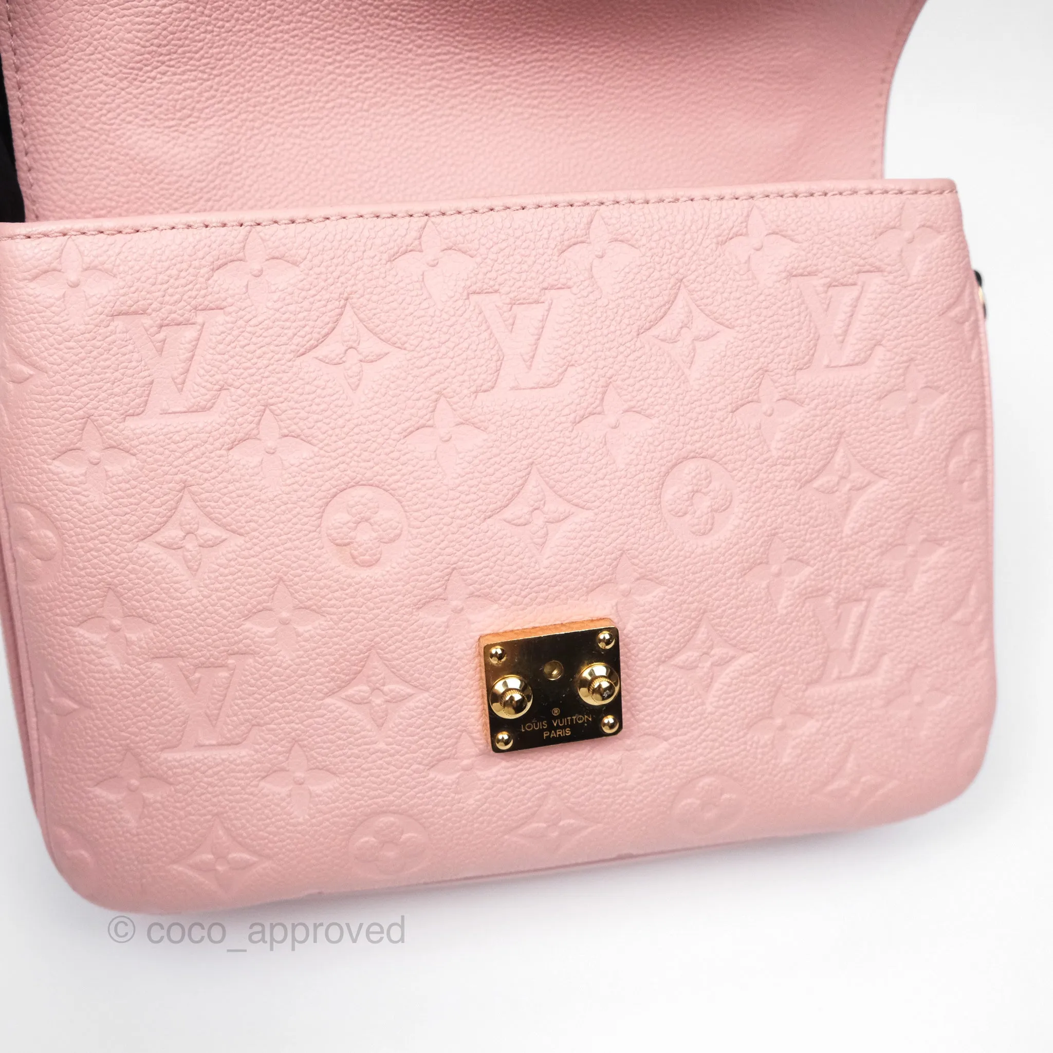 Louis Vuitton Empreinte Pochette Metis Rose Poudre