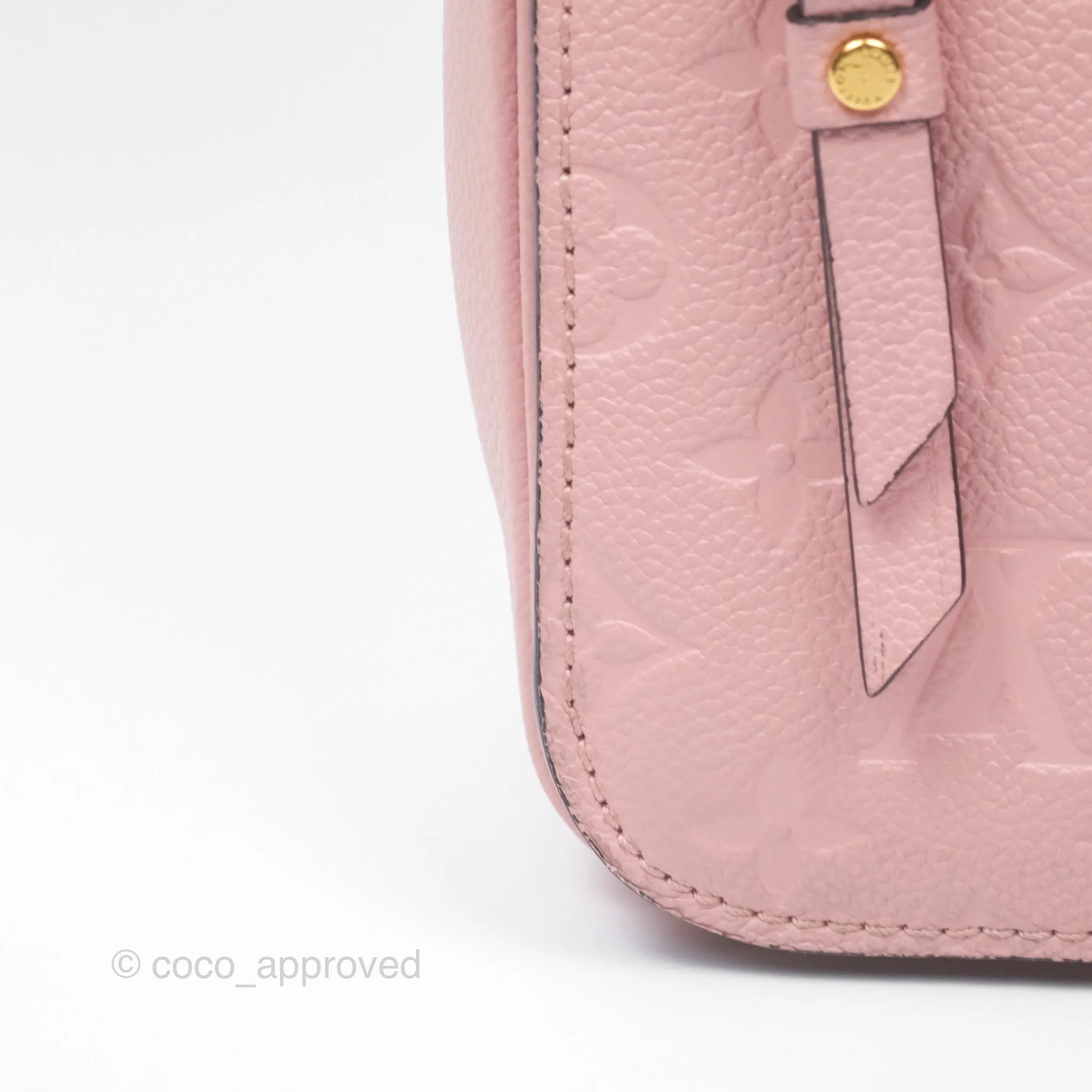 Louis Vuitton Empreinte Pochette Metis Rose Poudre