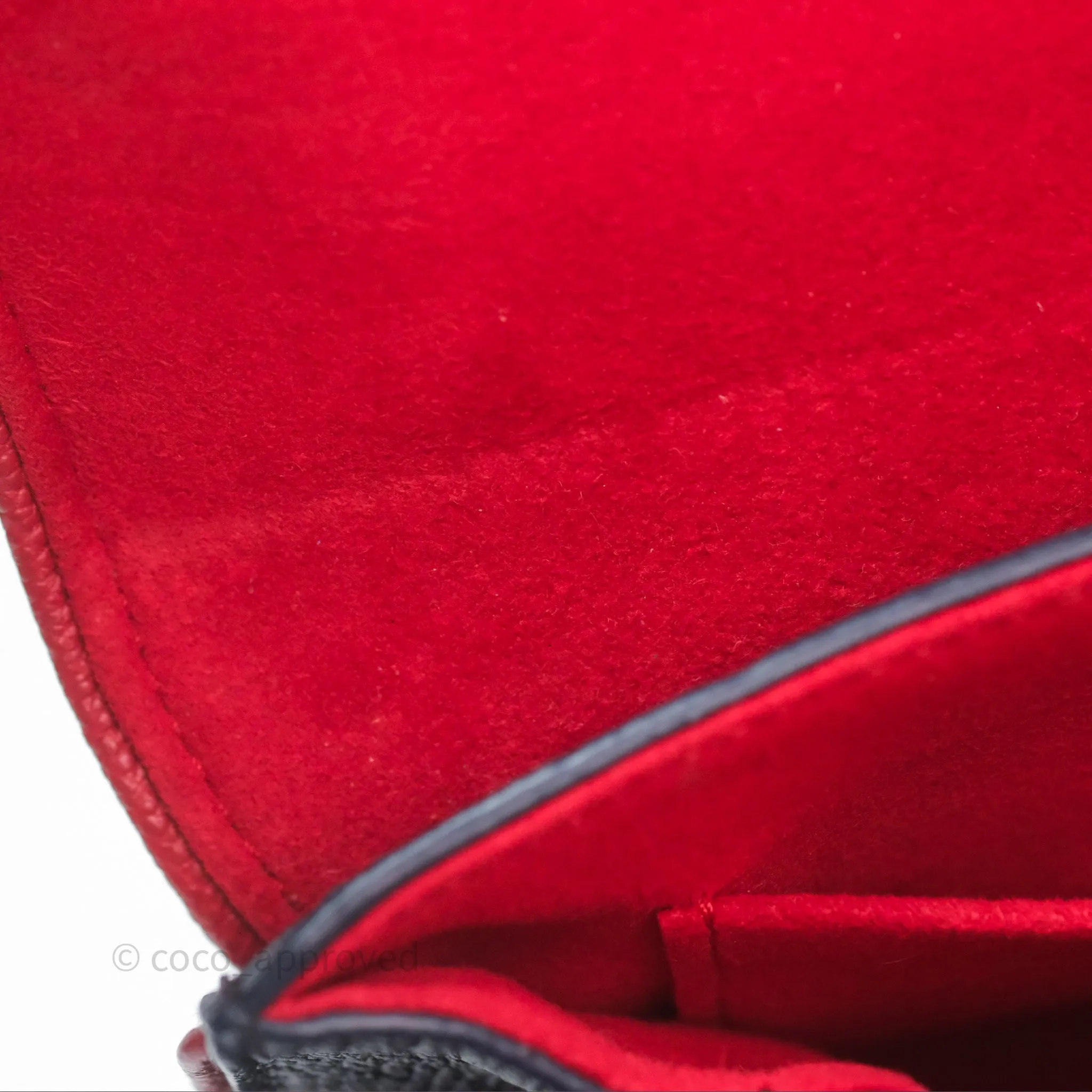Louis Vuitton Empreinte Saint Sulpice PM Marine Rouge Gold Hardware