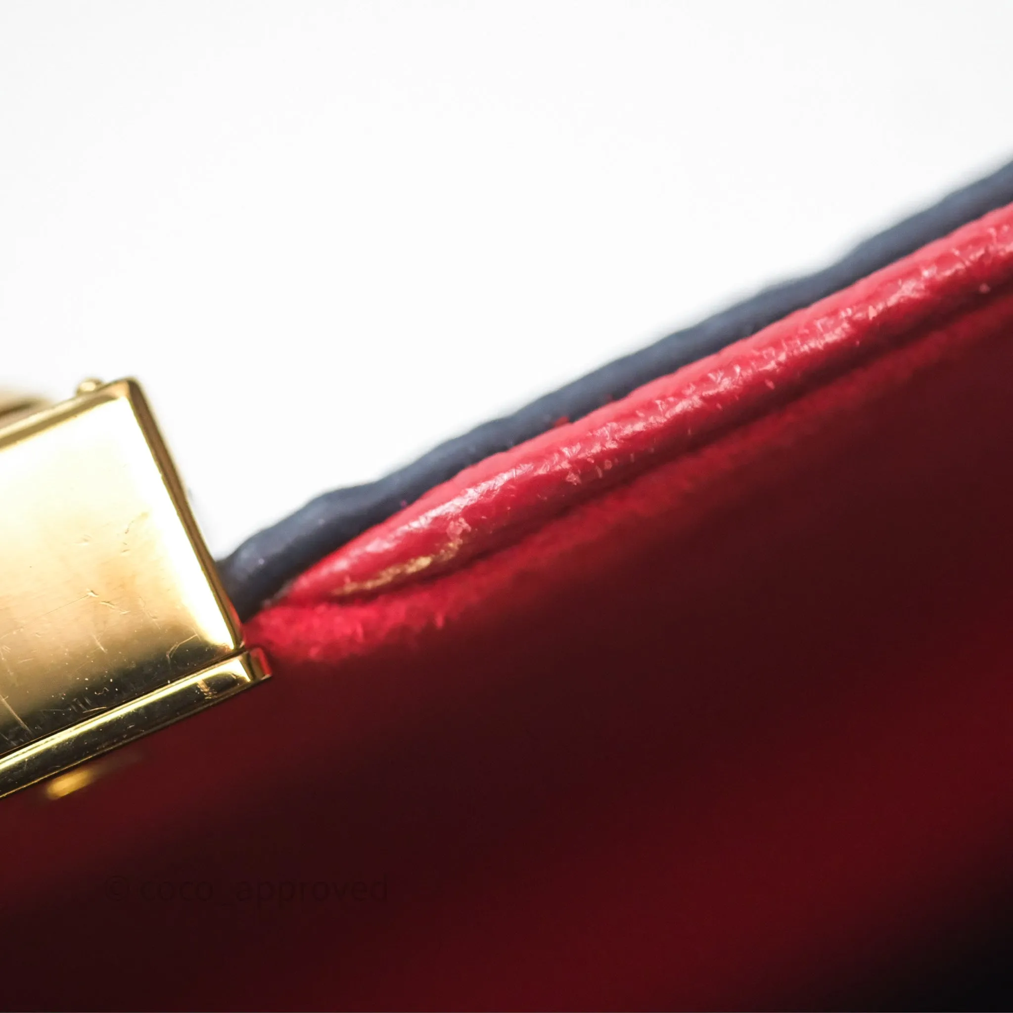 Louis Vuitton Empreinte Saint Sulpice PM Marine Rouge Gold Hardware