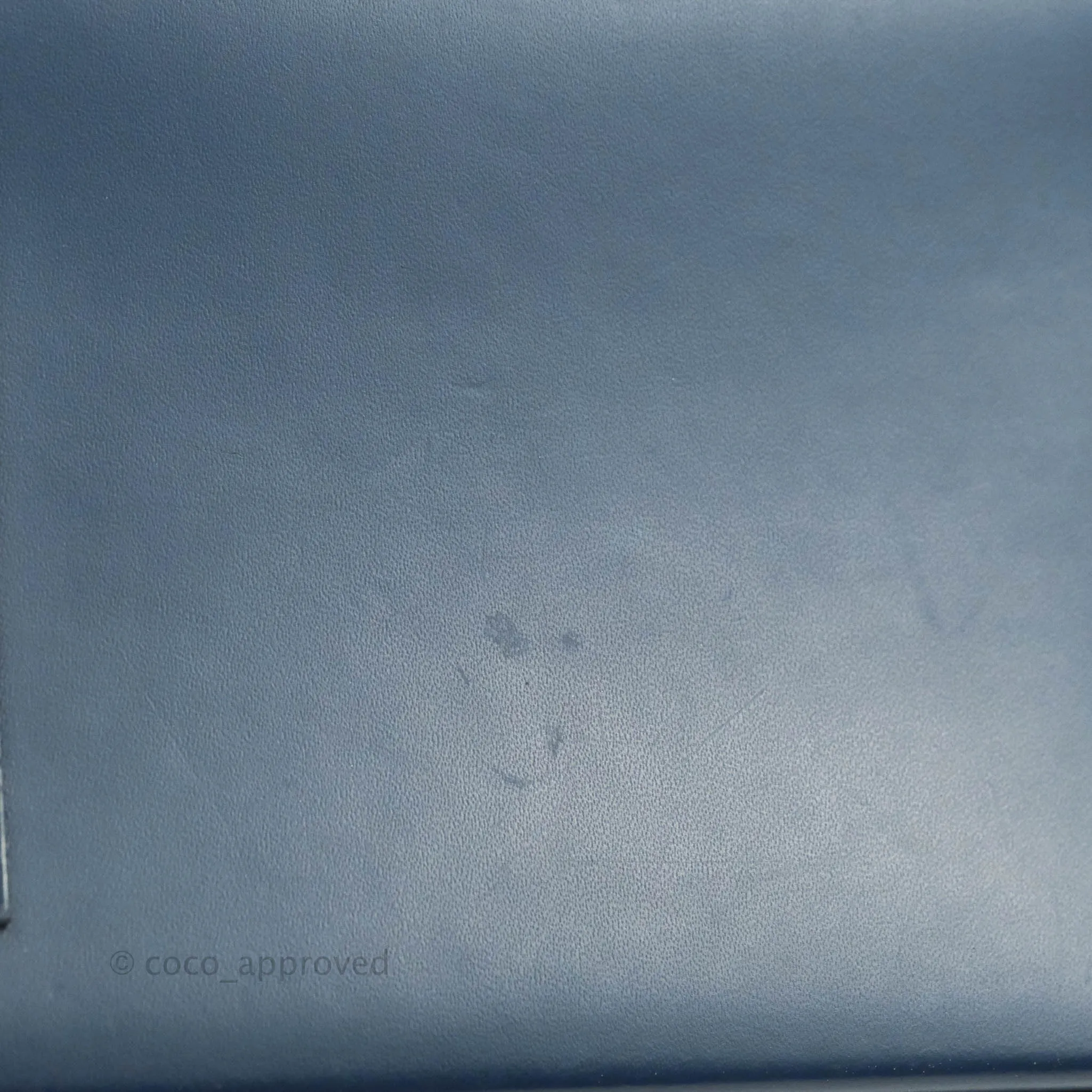 Louis Vuitton Epi Alma BB Navy Silver Hardware