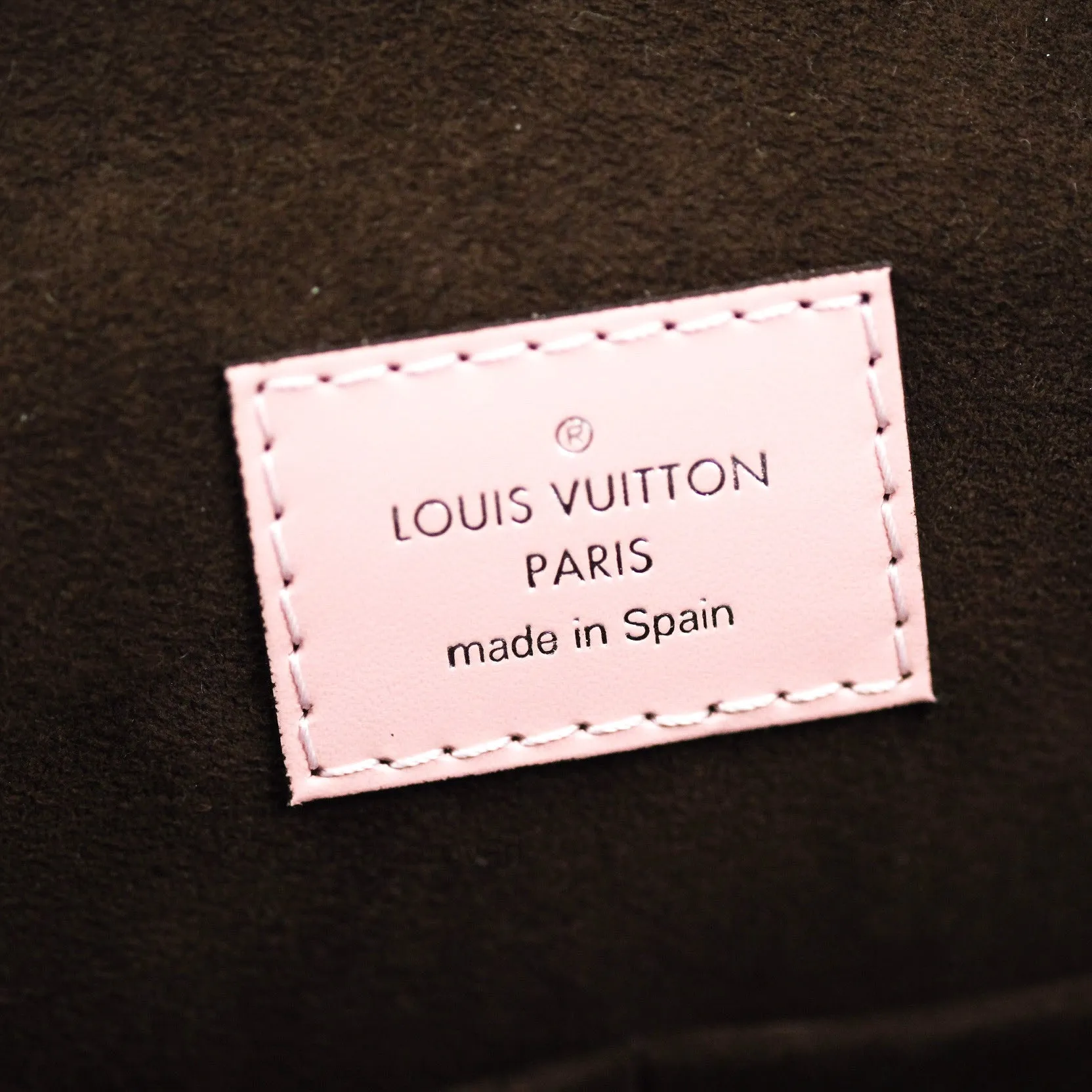 Louis Vuitton Epi Cluny MM Rose Ballerine