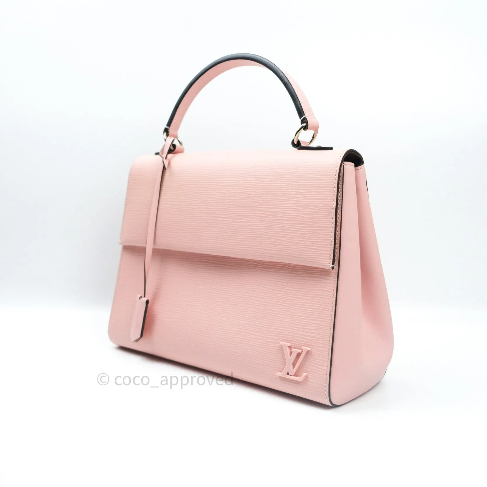 Louis Vuitton Epi Cluny MM Rose Ballerine