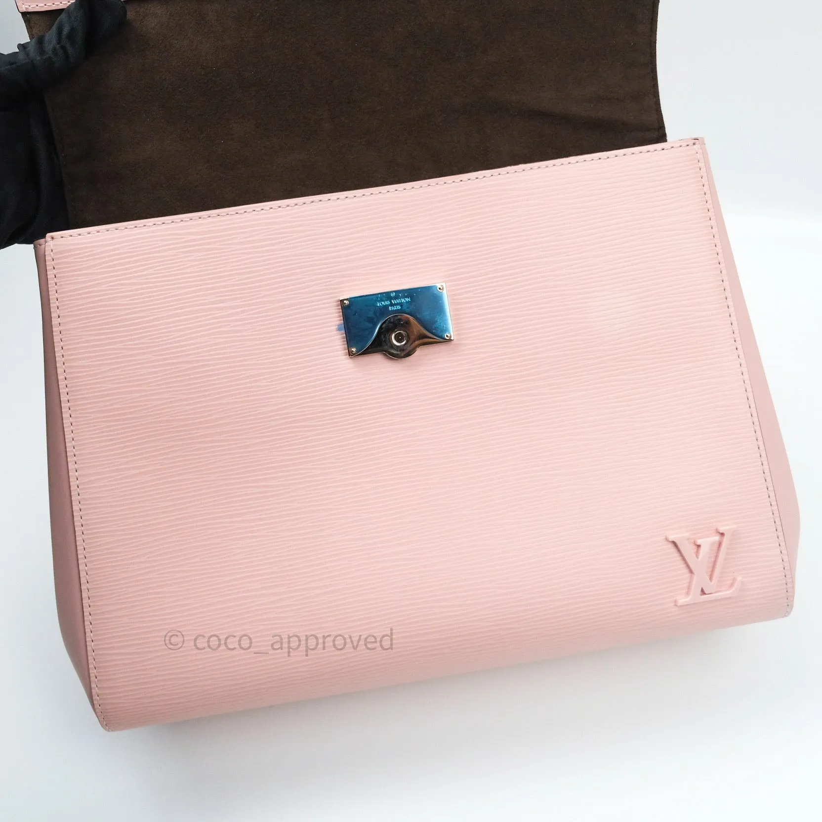 Louis Vuitton Epi Cluny MM Rose Ballerine