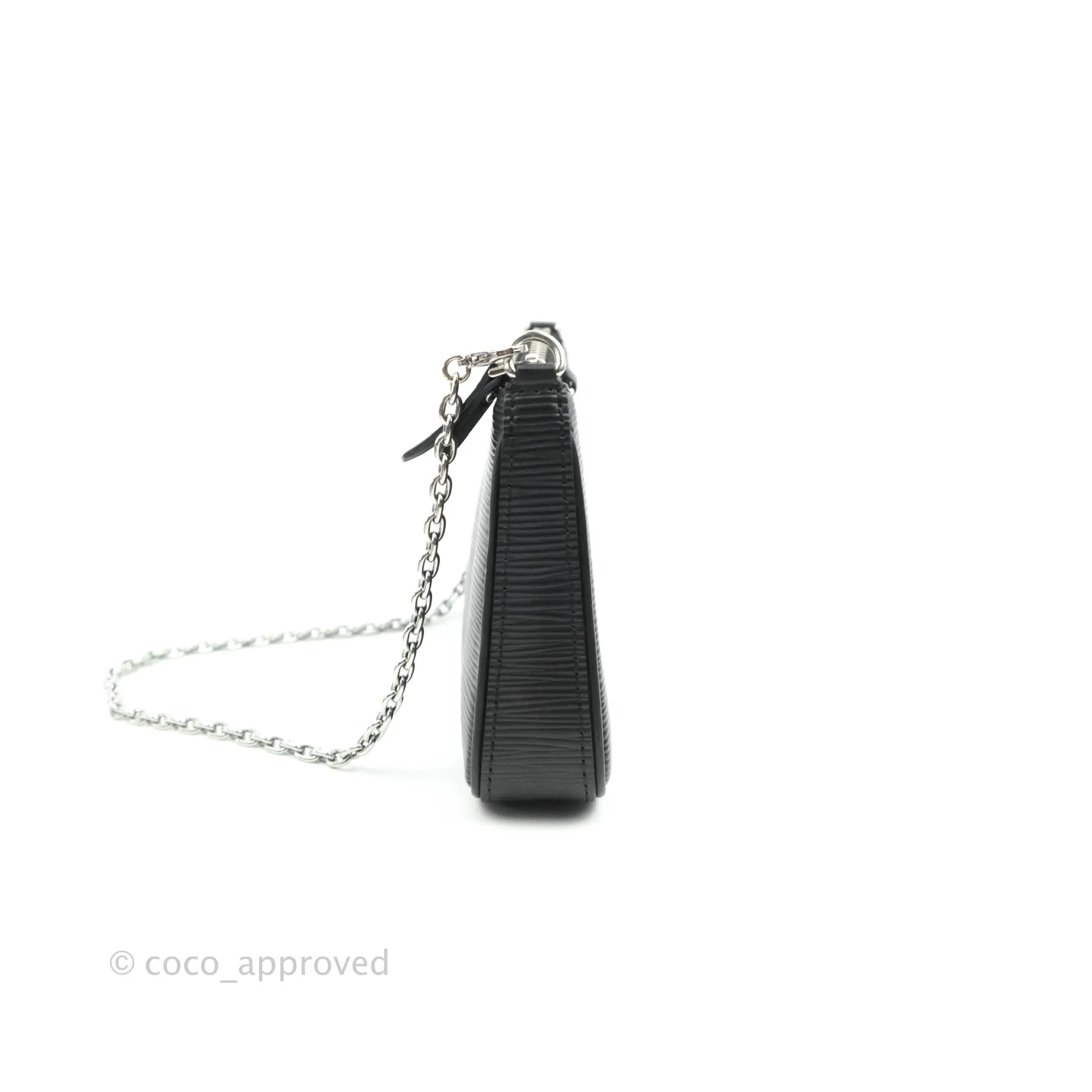 Louis Vuitton Epi Easy Pouch On Strap Black