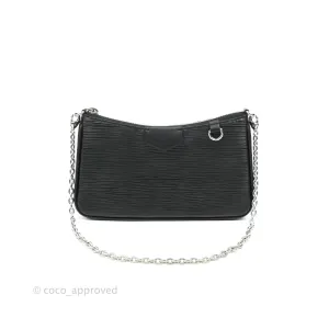 Louis Vuitton Epi Easy Pouch On Strap Black