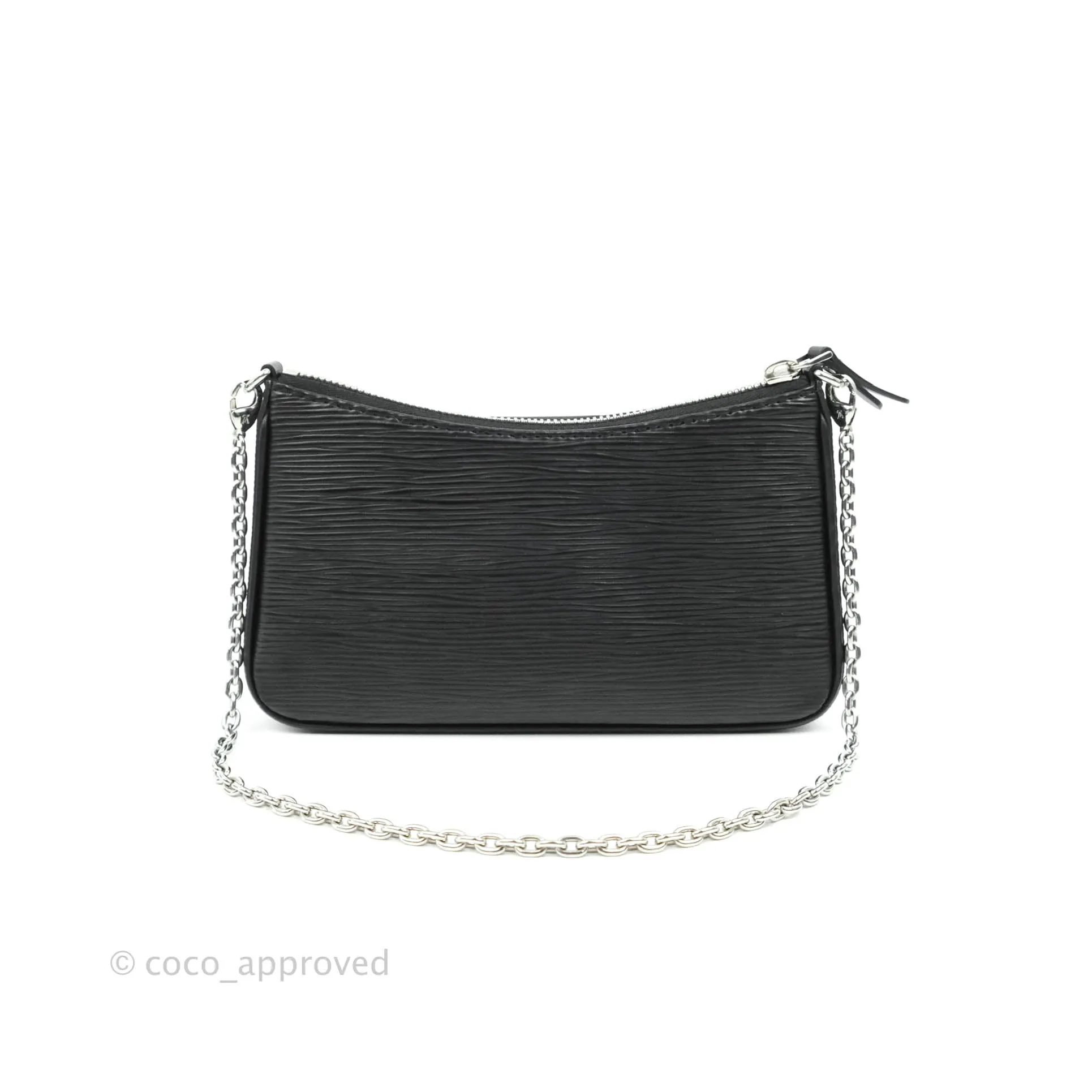 Louis Vuitton Epi Easy Pouch On Strap Black