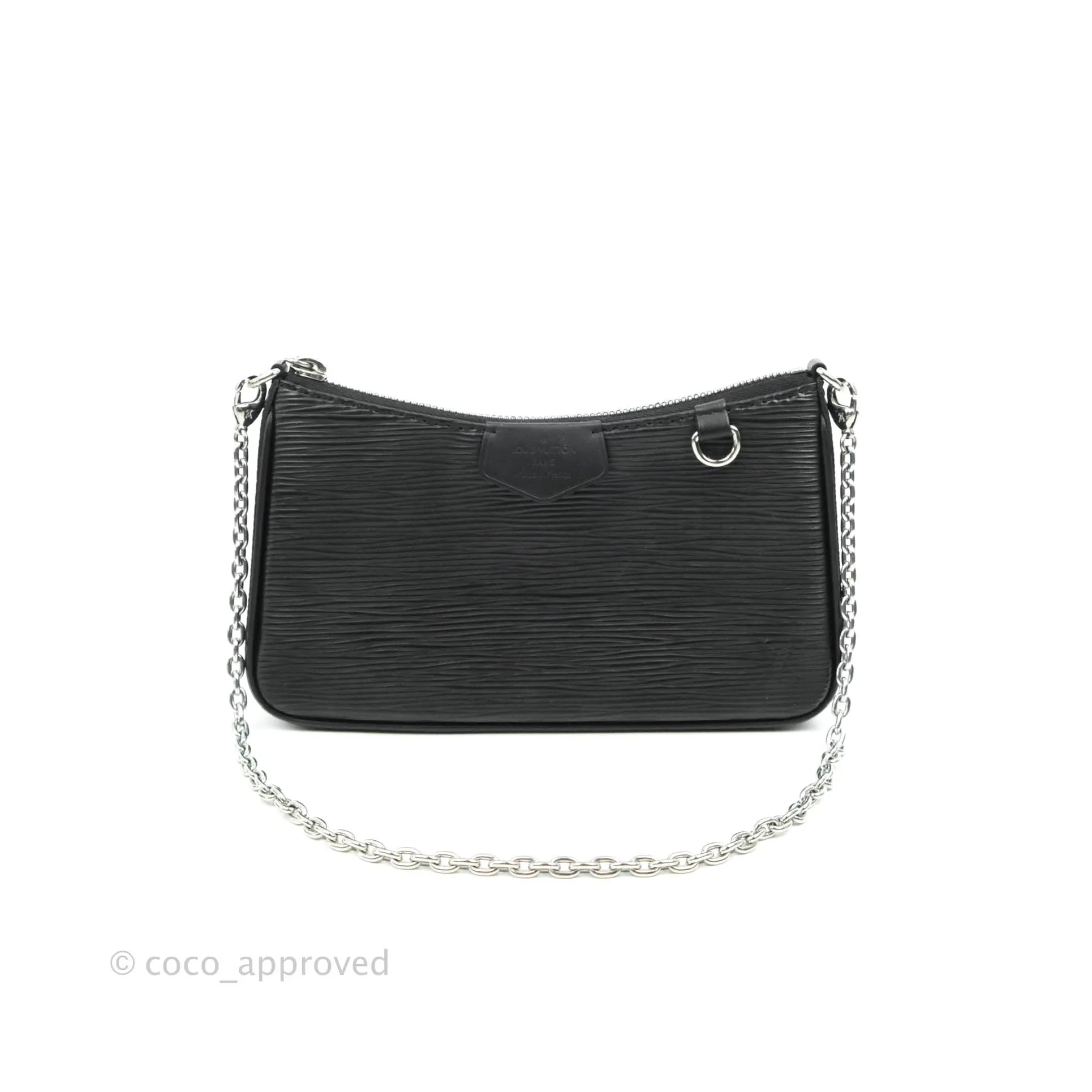 Louis Vuitton Epi Easy Pouch On Strap Black