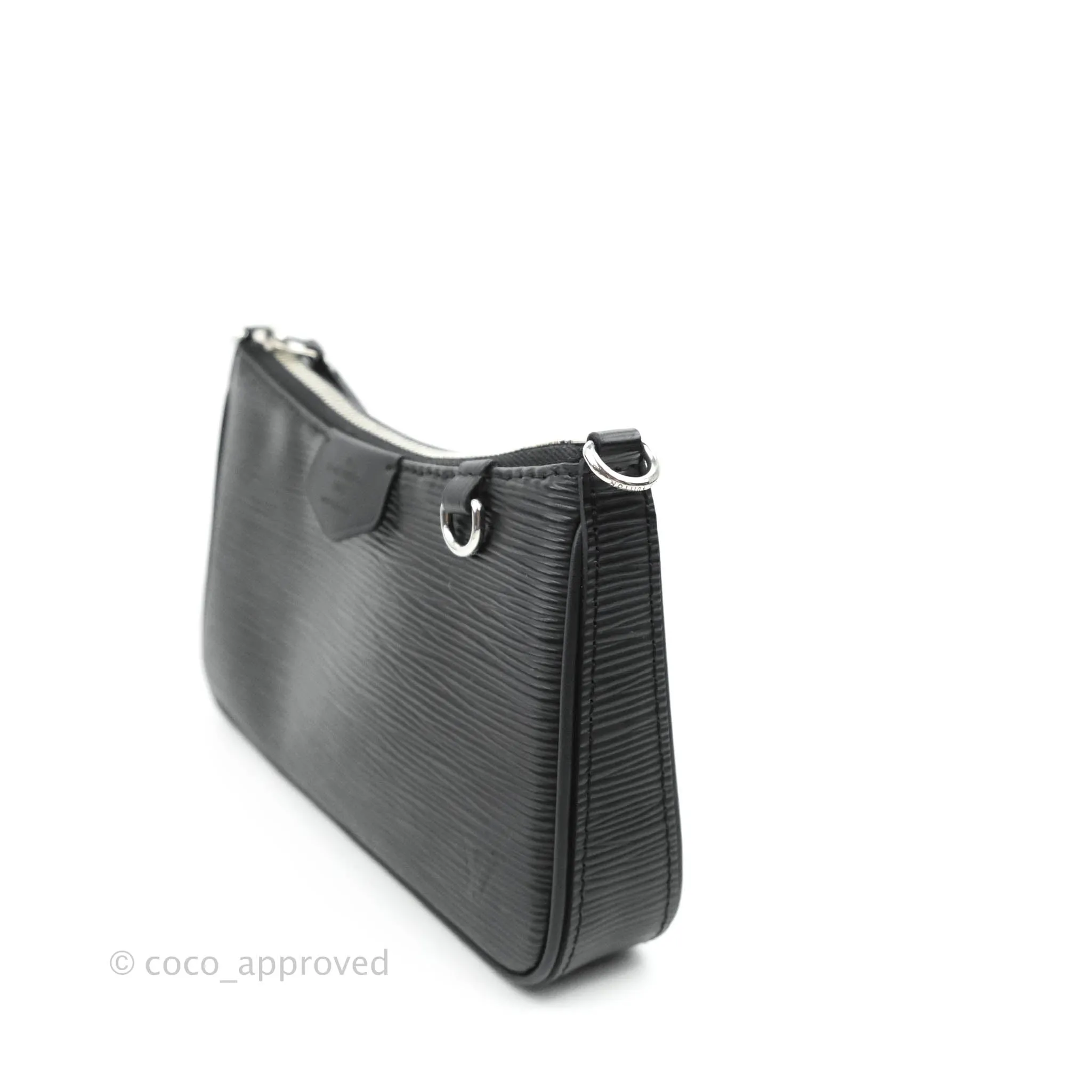 Louis Vuitton Epi Easy Pouch On Strap Black