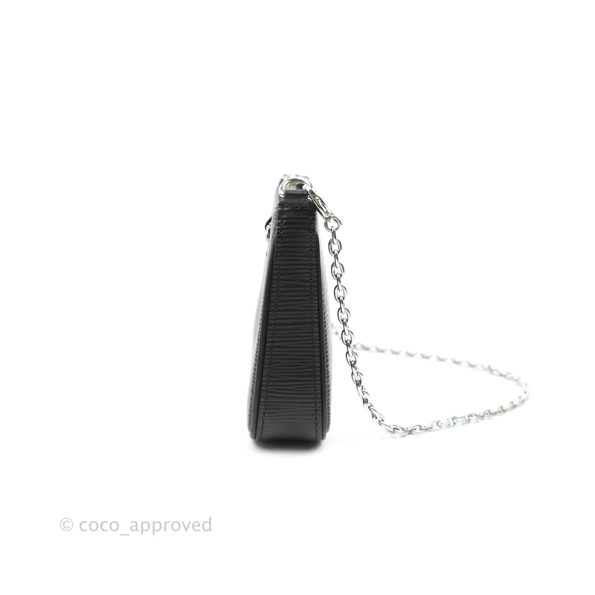 Louis Vuitton Epi Easy Pouch On Strap Black