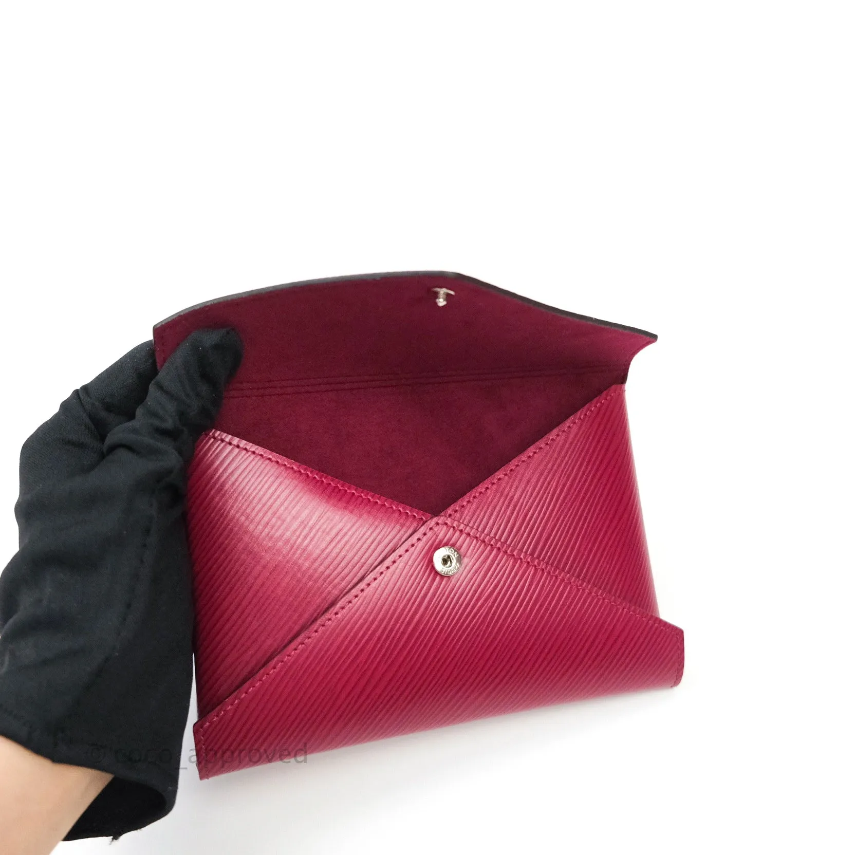 Louis Vuitton Epi Kirigami Pochette Set Rose Ballerine Fuchsia Coquelicot