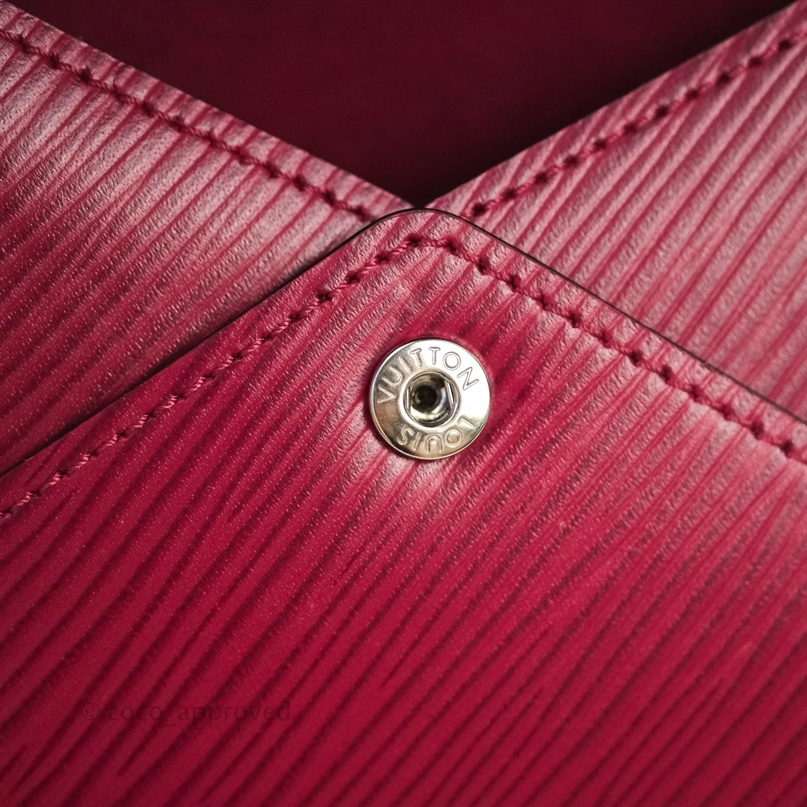 Louis Vuitton Epi Kirigami Pochette Set Rose Ballerine Fuchsia Coquelicot