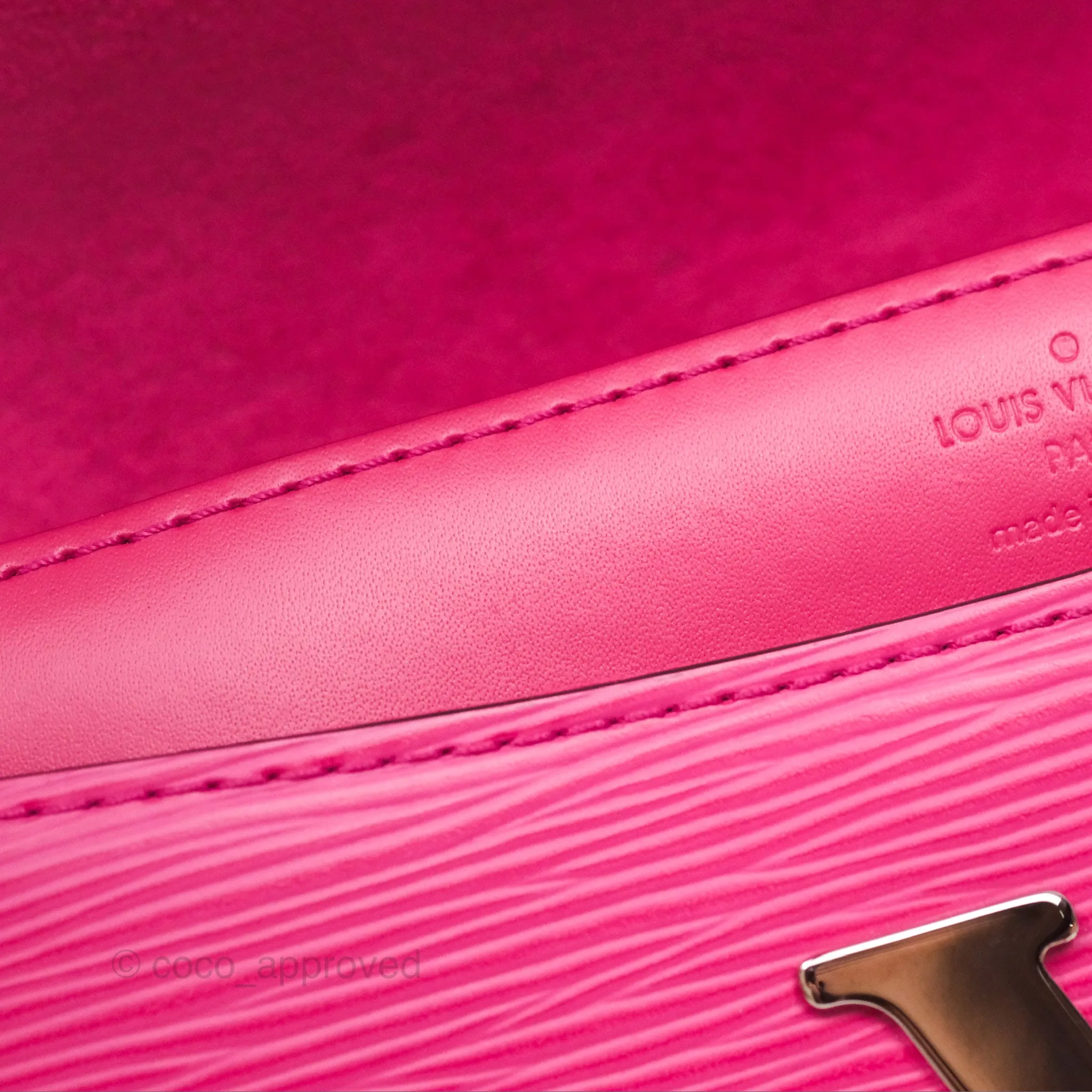 Louis Vuitton Epi Pochette Louise PM Pivoine