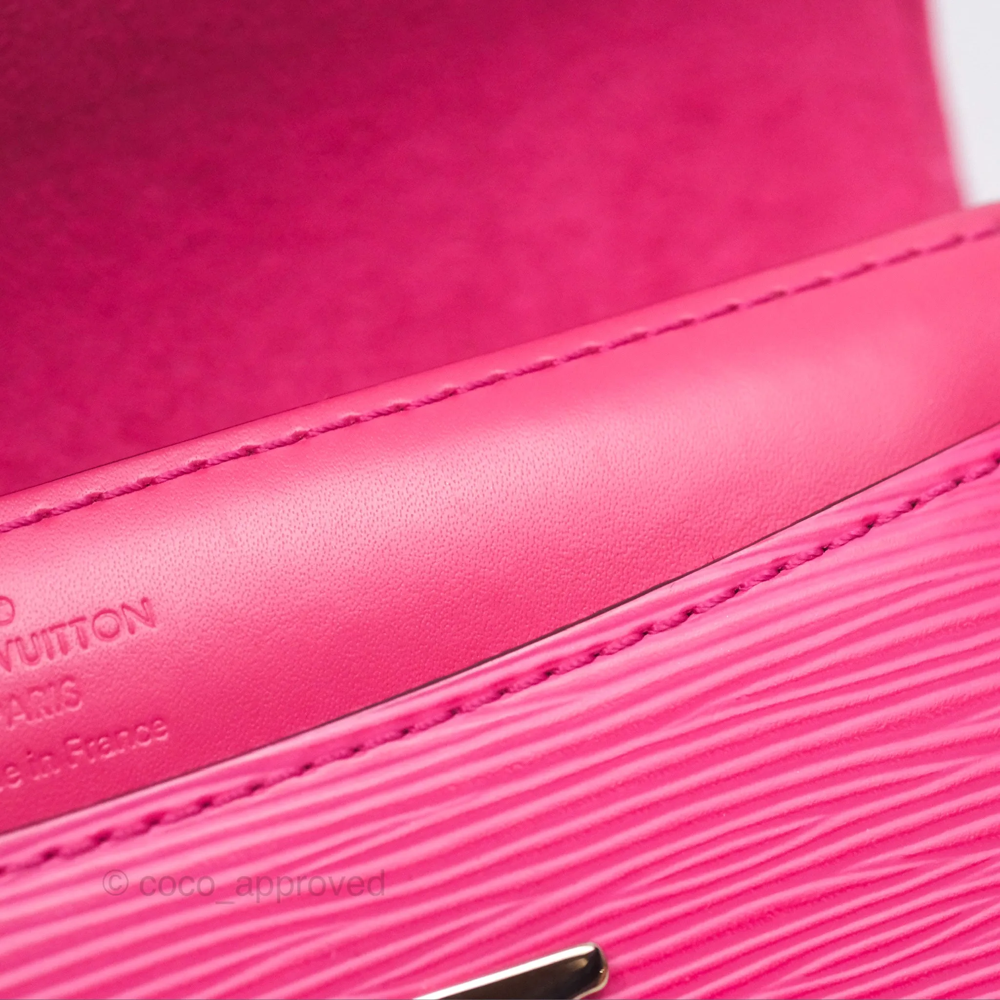 Louis Vuitton Epi Pochette Louise PM Pivoine