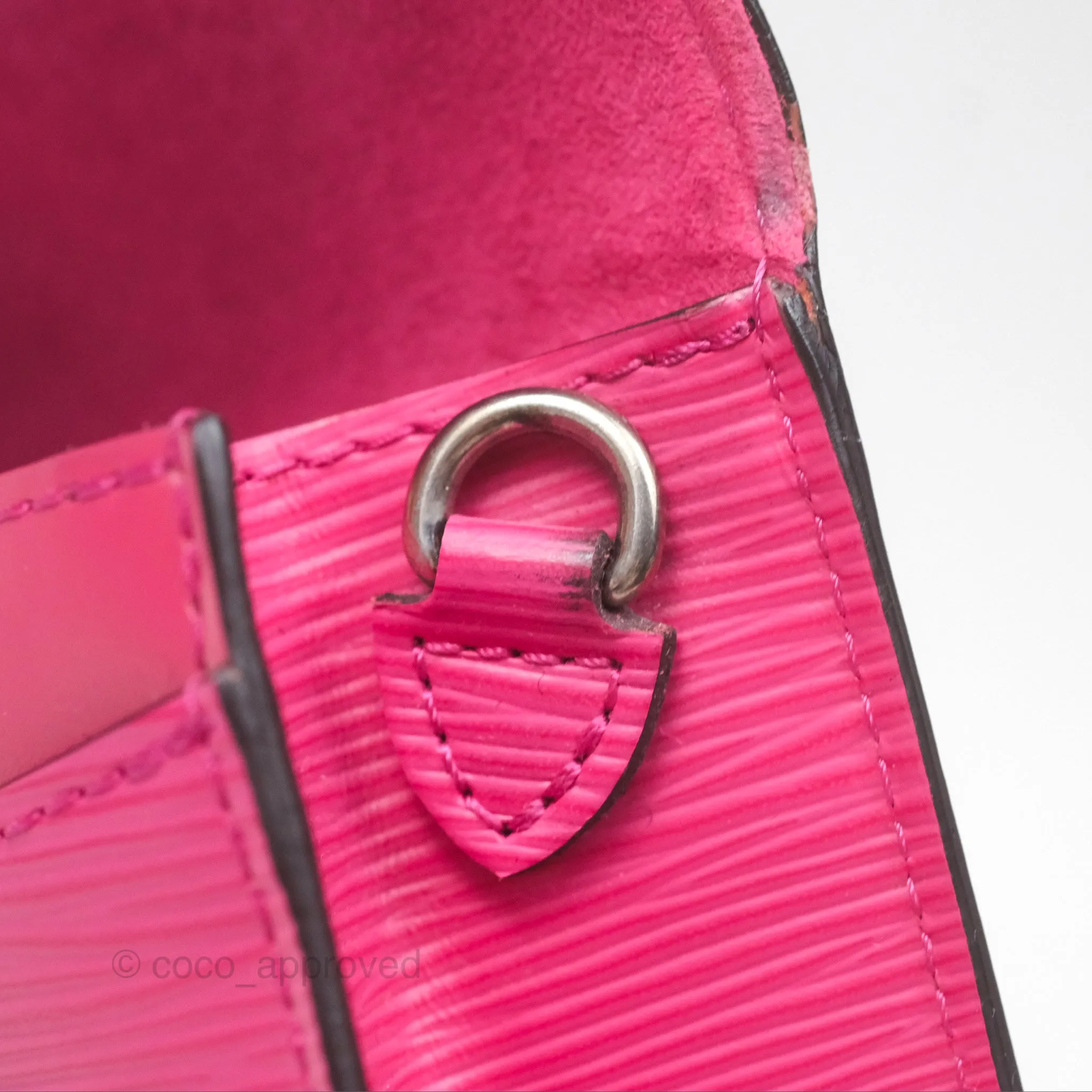 Louis Vuitton Epi Pochette Louise PM Pivoine