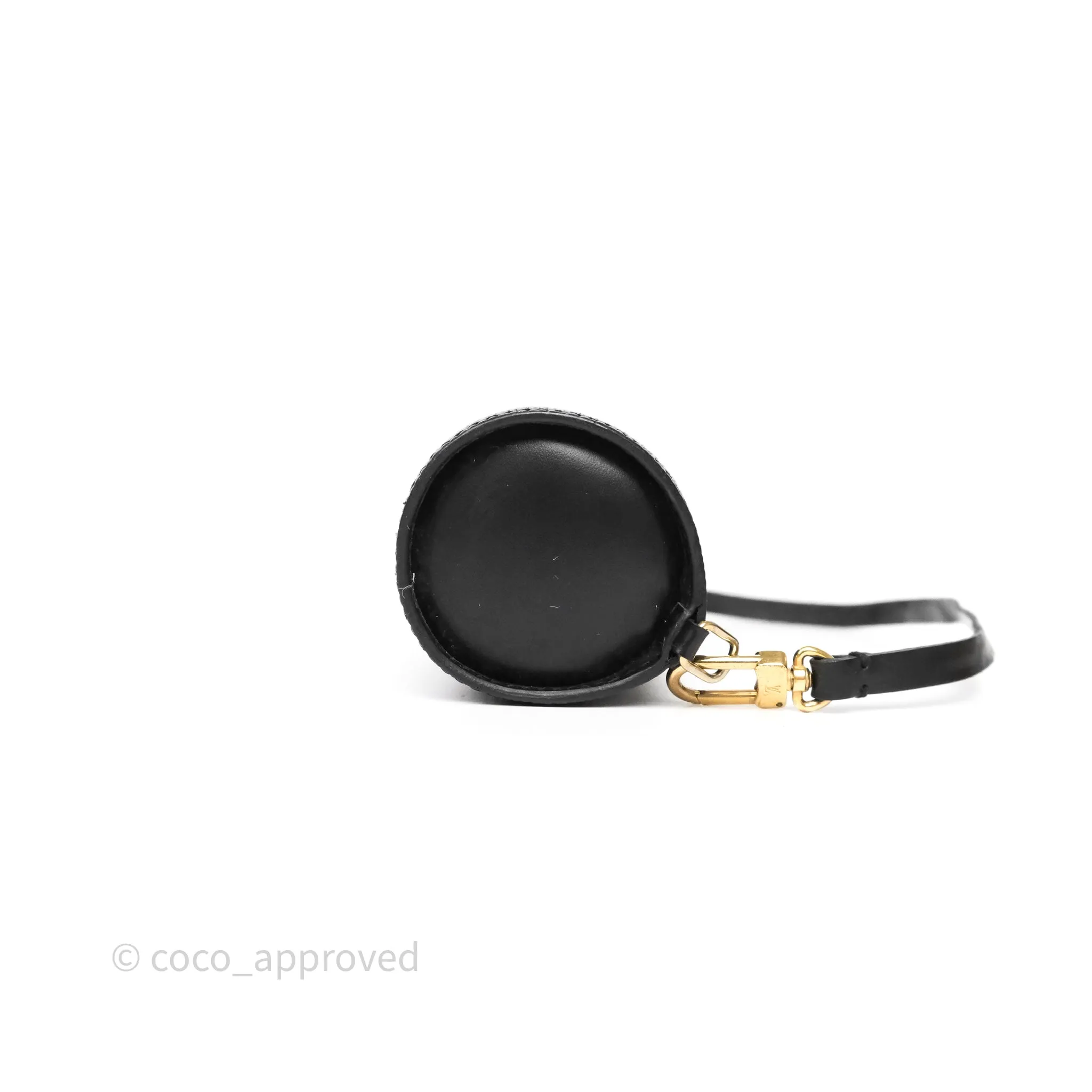 Louis Vuitton Epi Soufflot Bag Black Gold Hardware