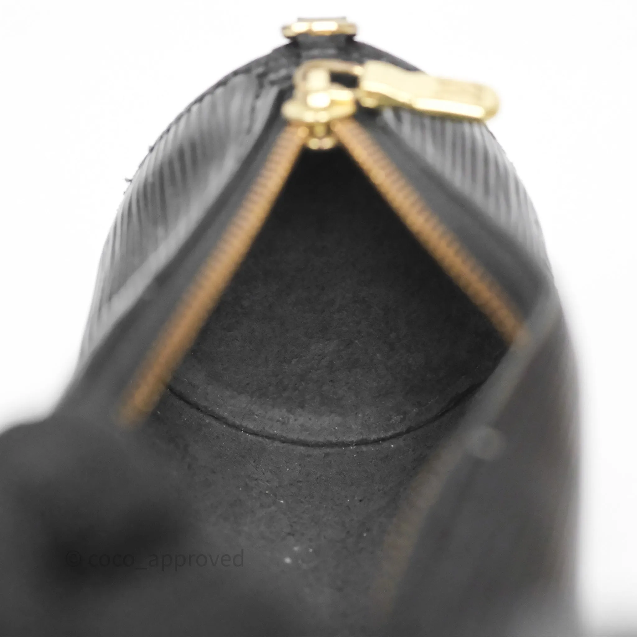 Louis Vuitton Epi Soufflot Bag Black Gold Hardware