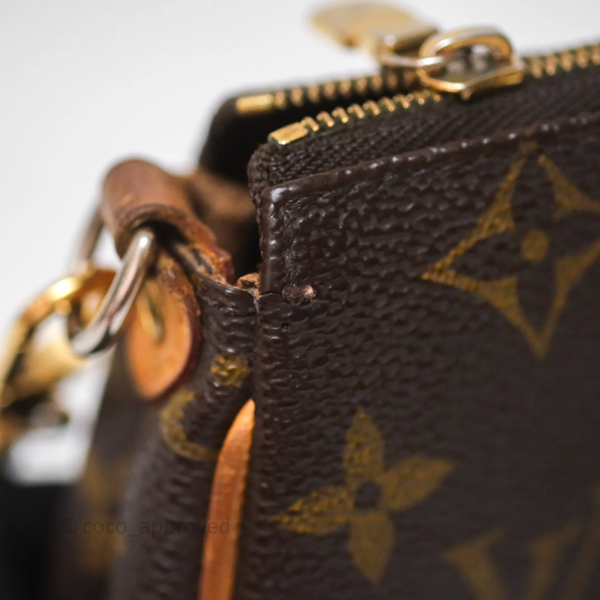 Louis Vuitton Eva Shoulder Bag Monogram Coated Canvas