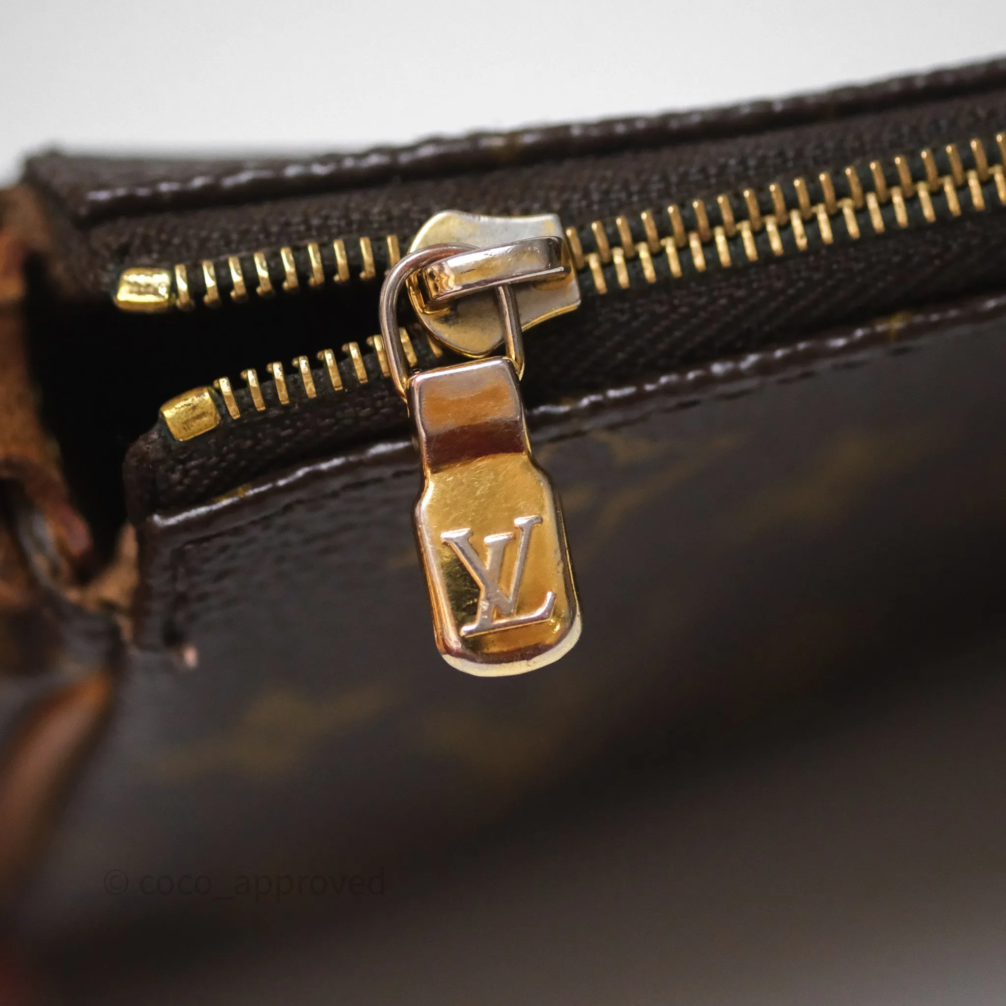 Louis Vuitton Eva Shoulder Bag Monogram Coated Canvas