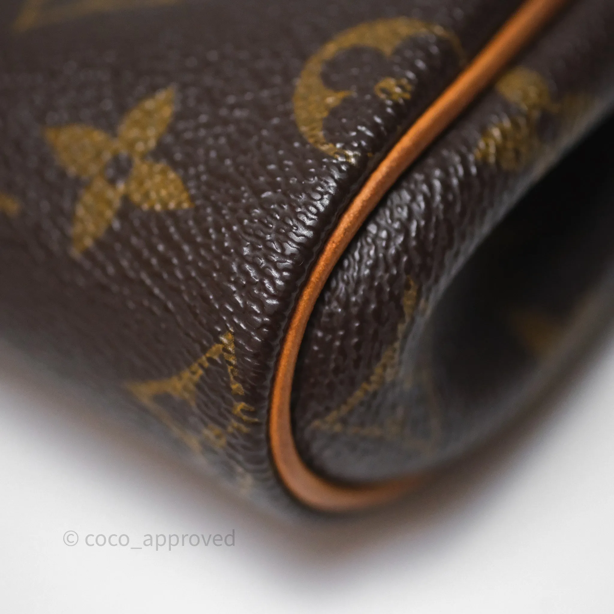 Louis Vuitton Eva Shoulder Bag Monogram Coated Canvas