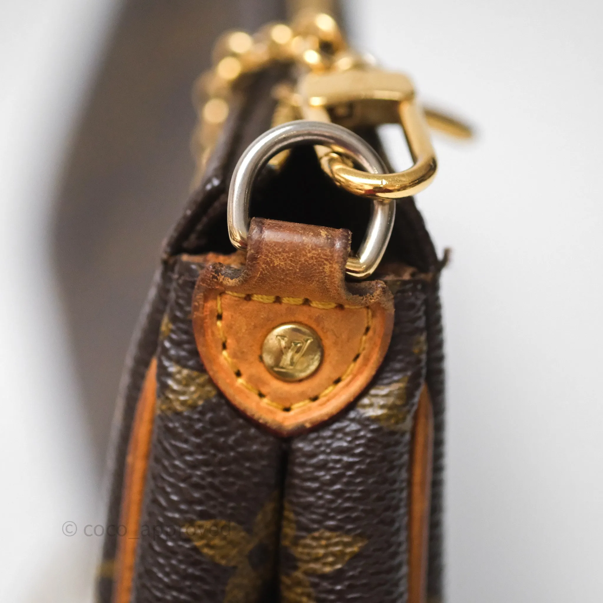 Louis Vuitton Eva Shoulder Bag Monogram Coated Canvas