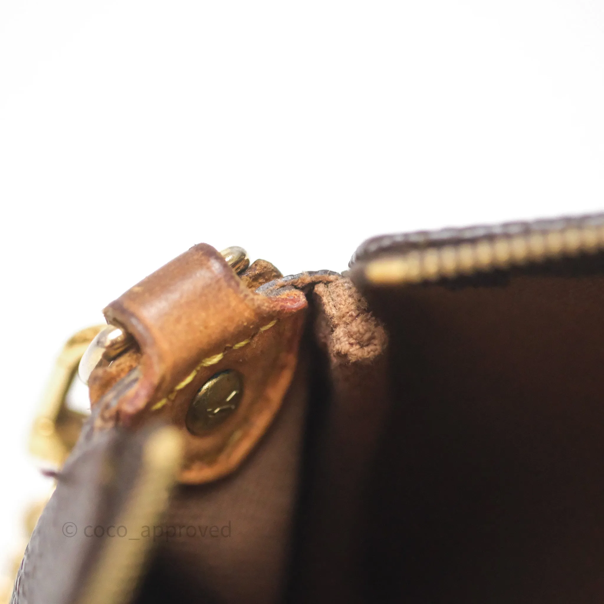 Louis Vuitton Eva Shoulder Bag Monogram Coated Canvas