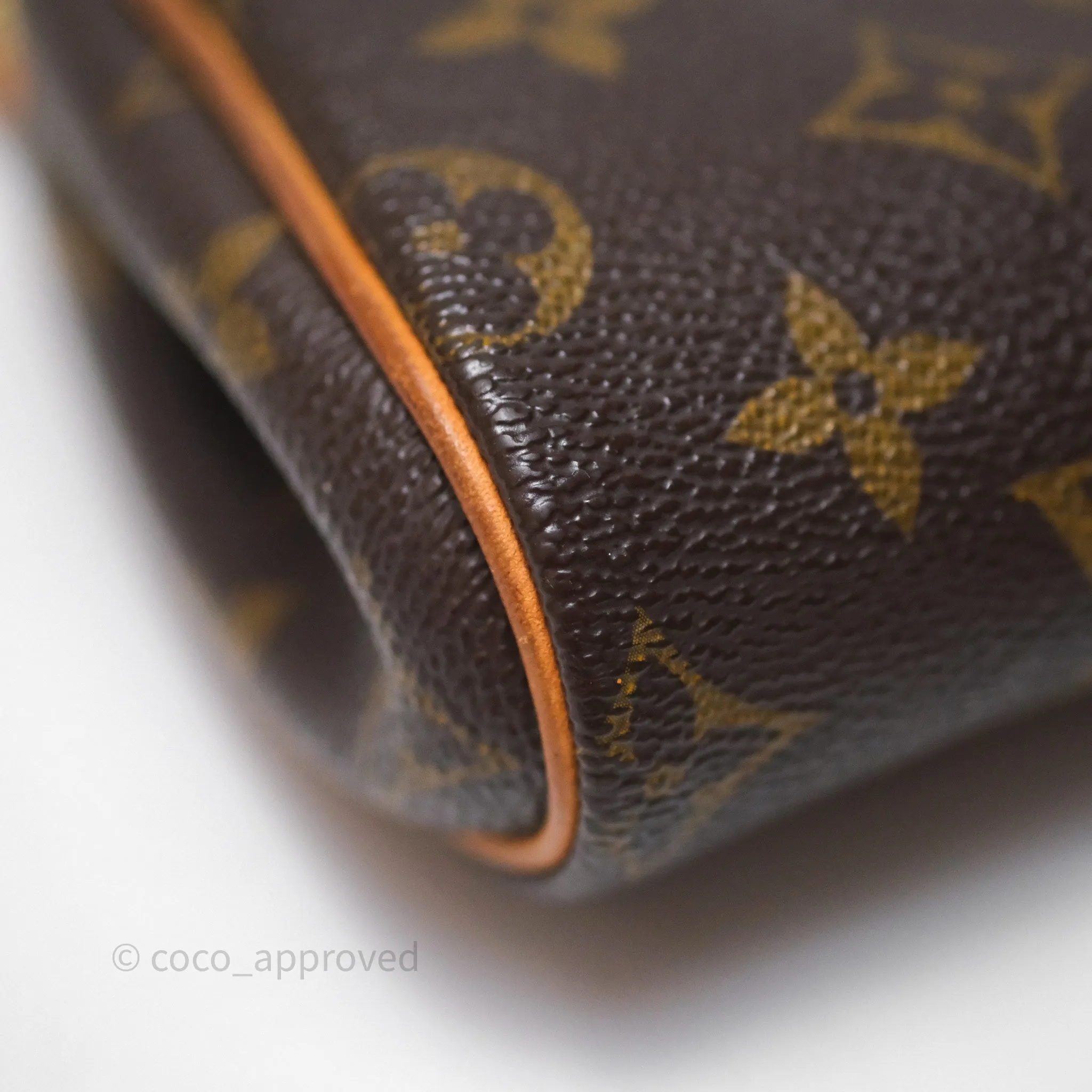 Louis Vuitton Eva Shoulder Bag Monogram Coated Canvas