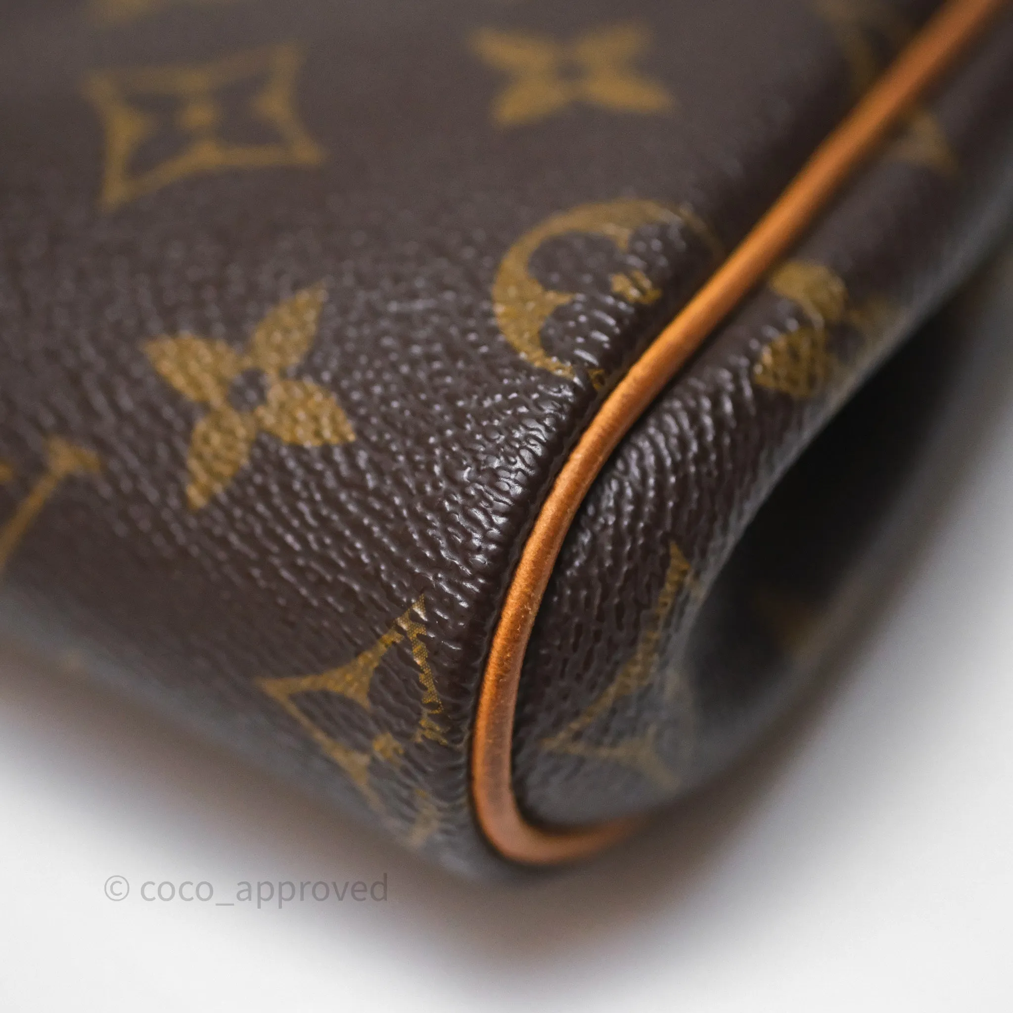 Louis Vuitton Eva Shoulder Bag Monogram Coated Canvas