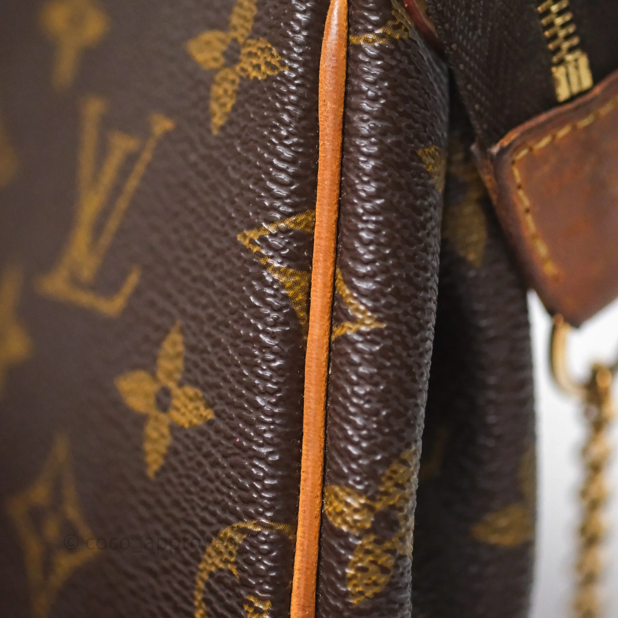 Louis Vuitton Eva Shoulder Bag Monogram Coated Canvas