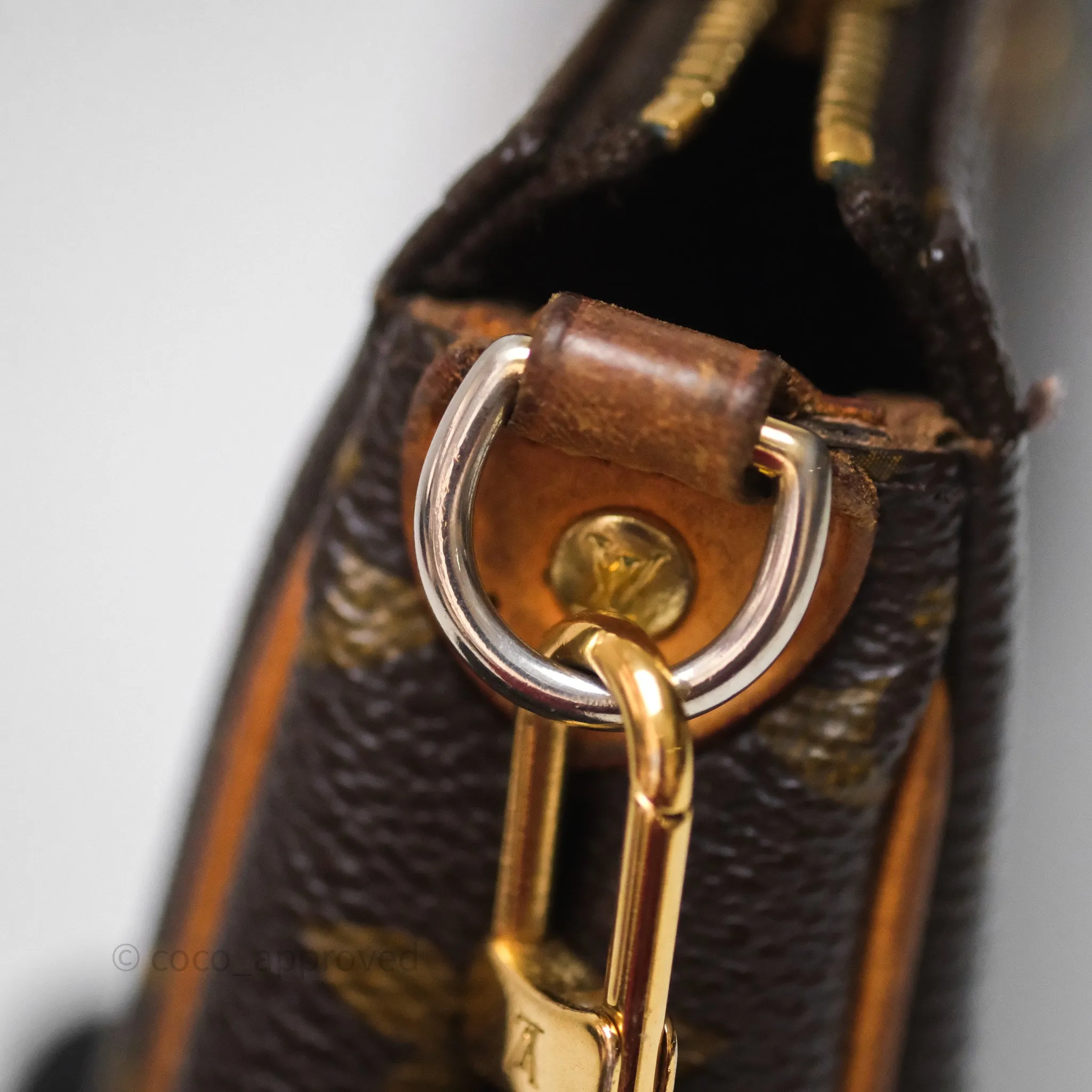 Louis Vuitton Eva Shoulder Bag Monogram Coated Canvas