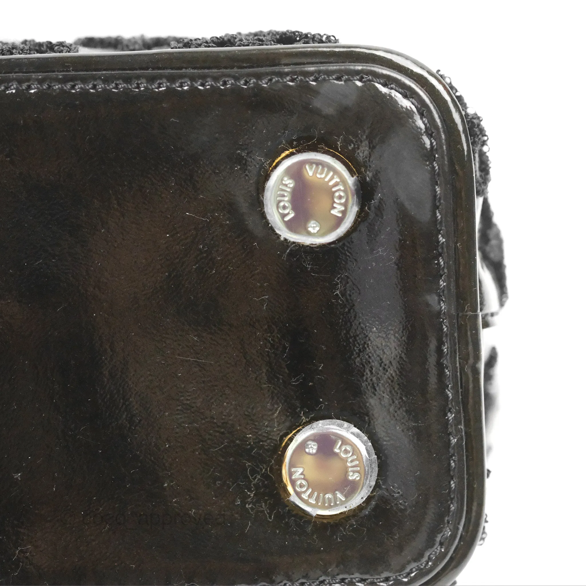 Louis Vuitton Fascination Lockit BB Frame Patent Black