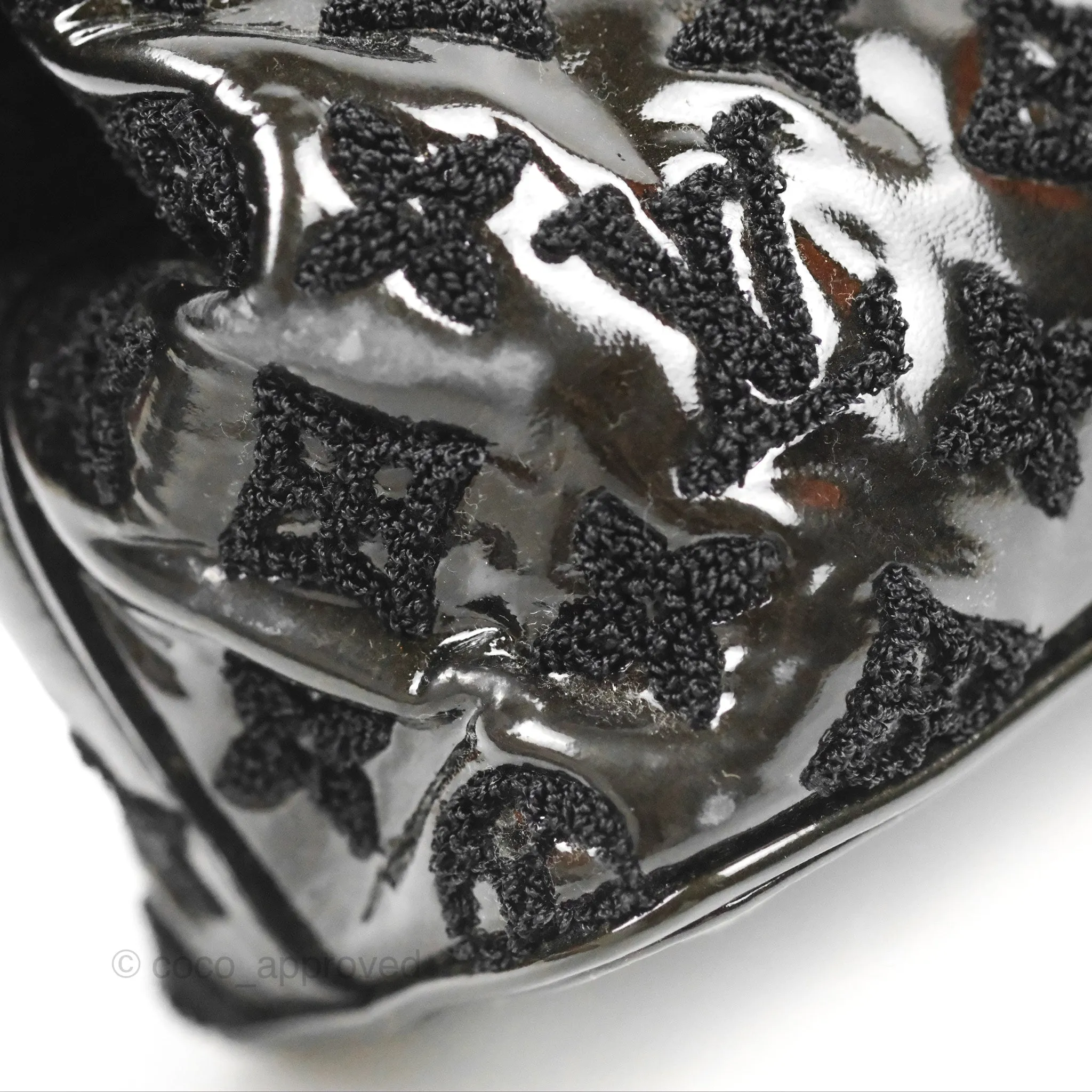 Louis Vuitton Fascination Lockit BB Frame Patent Black