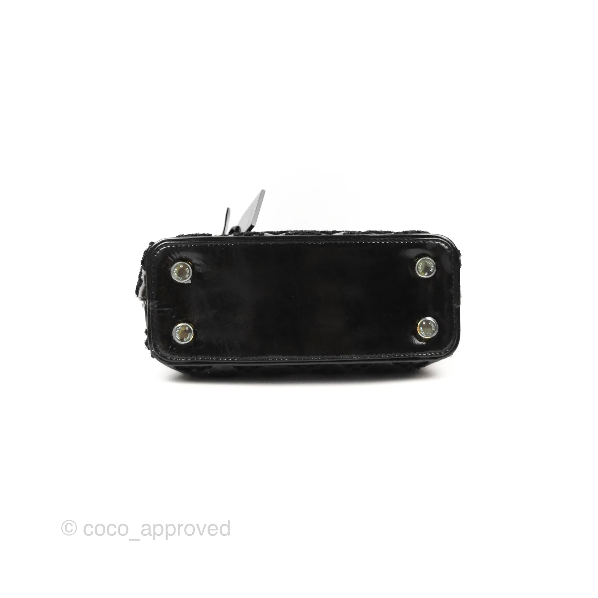 Louis Vuitton Fascination Lockit BB Frame Patent Black