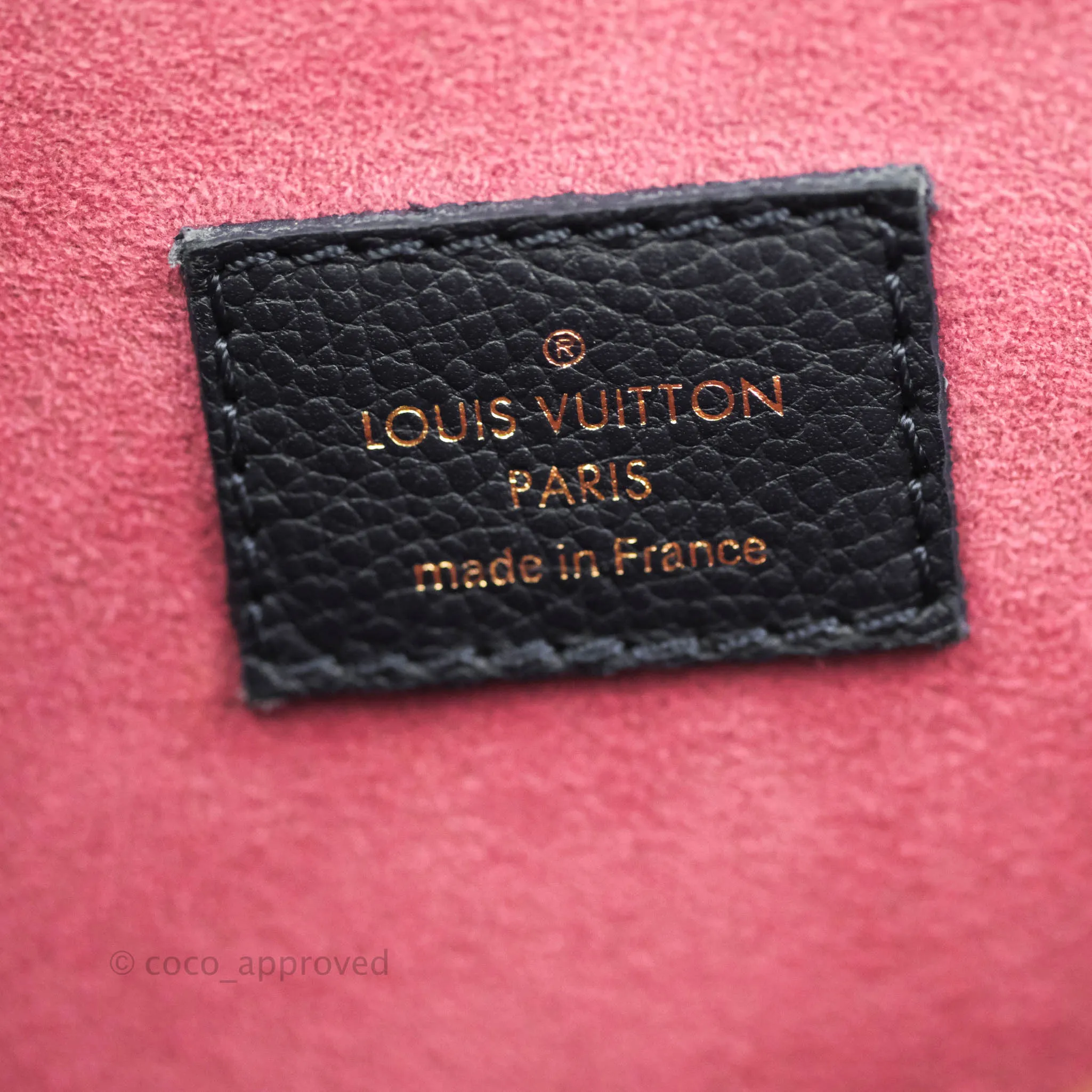 Louis Vuitton Flandrin Monogram Navy Burgundy Tote Bag
