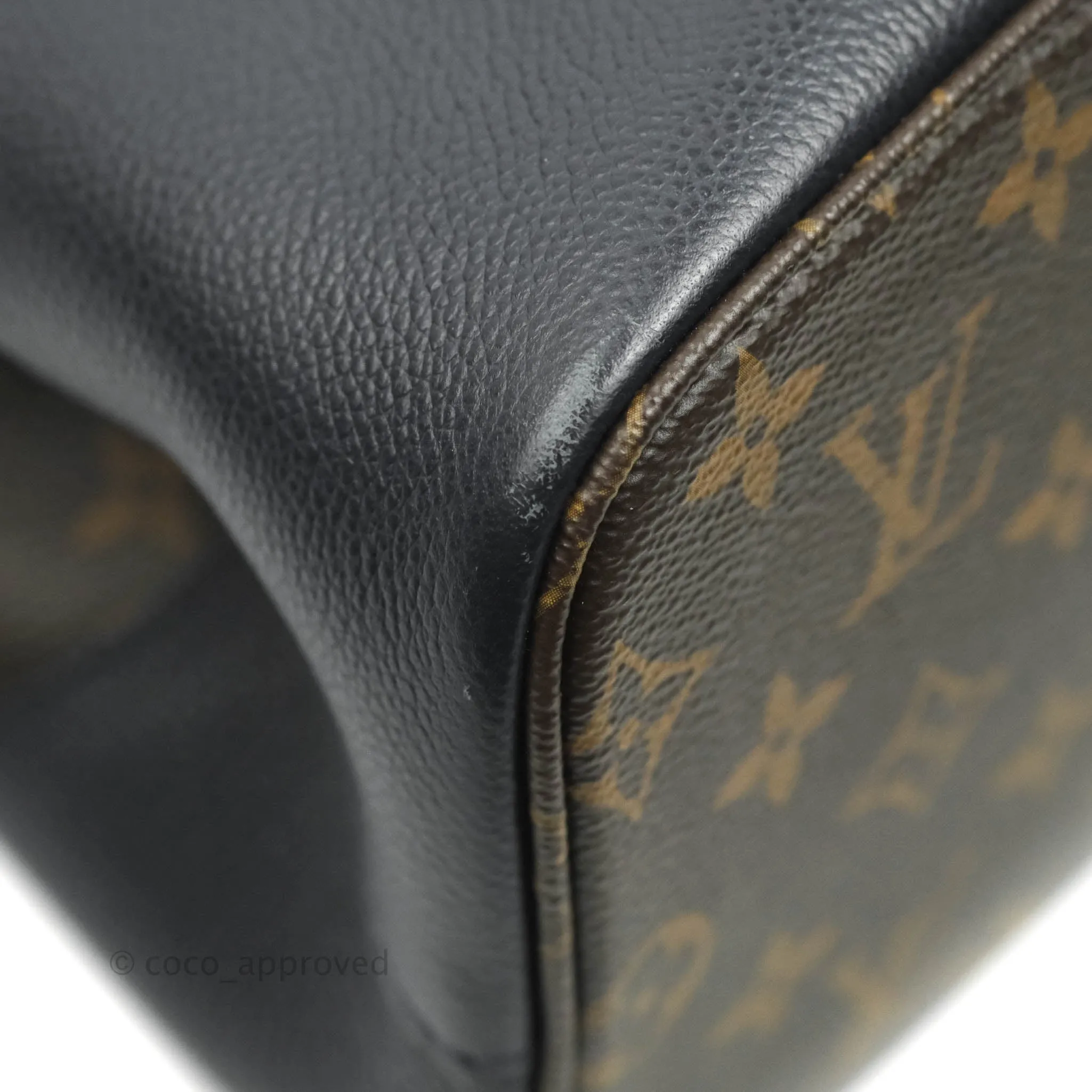 Louis Vuitton Flandrin Monogram Navy Burgundy Tote Bag