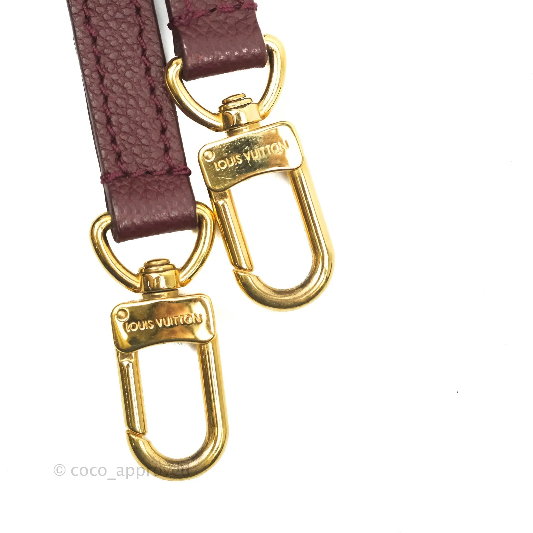 Louis Vuitton Flandrin Monogram Navy Burgundy Tote Bag